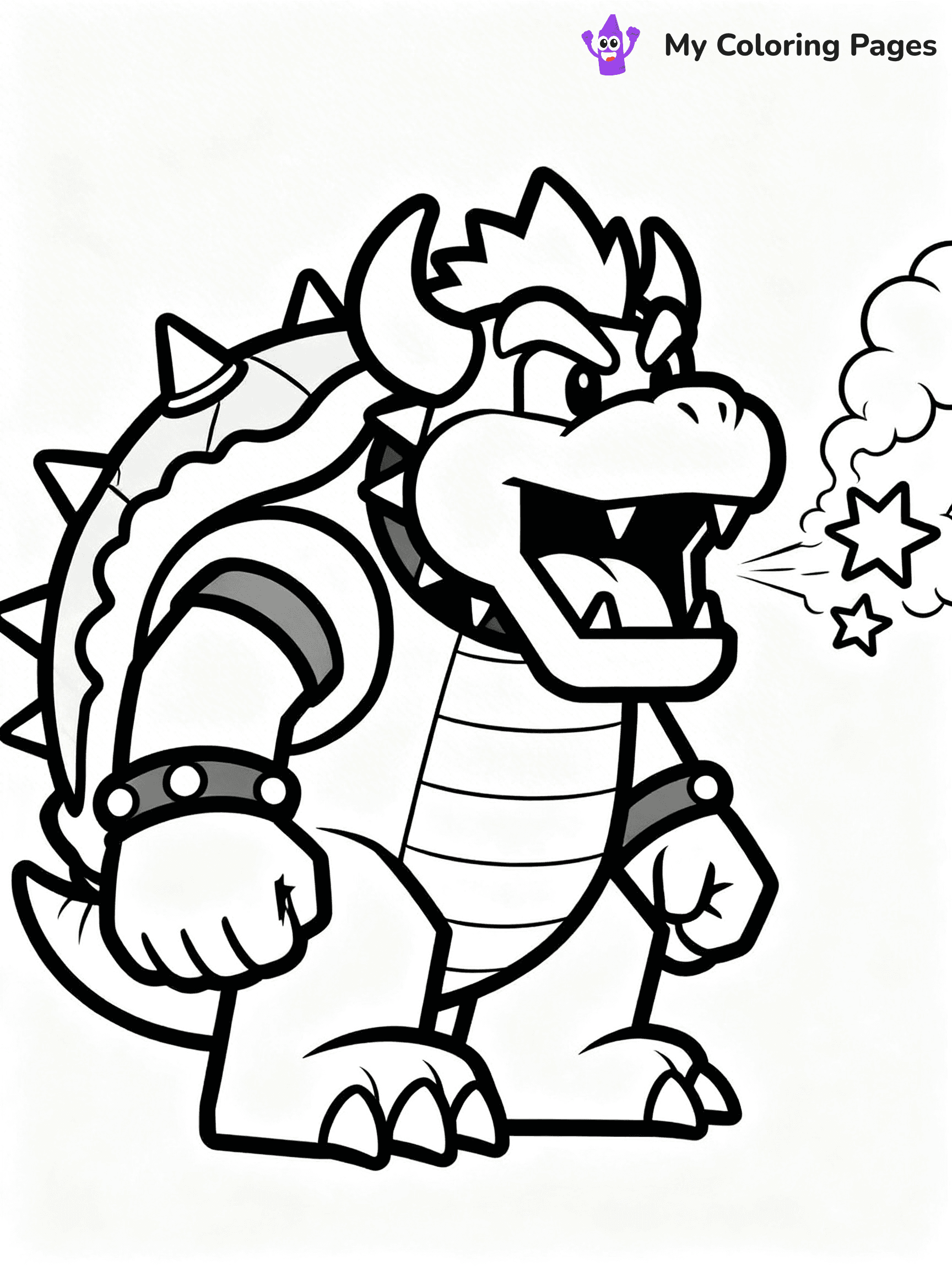 Paper Mario Coloring Pages - 33