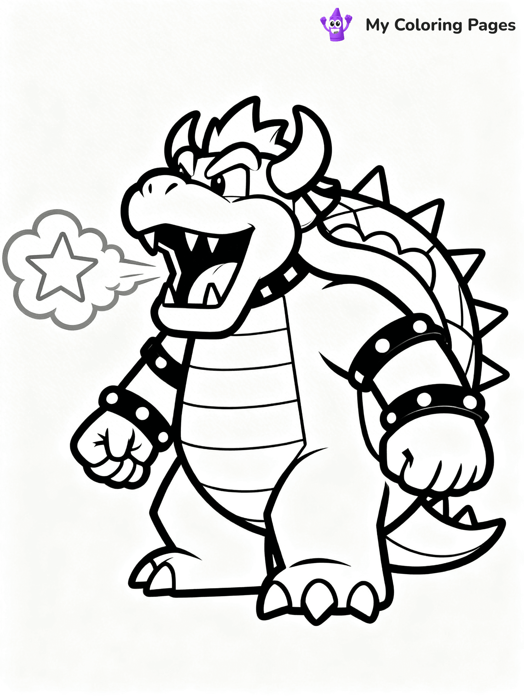 Paper Mario Coloring Pages - 31