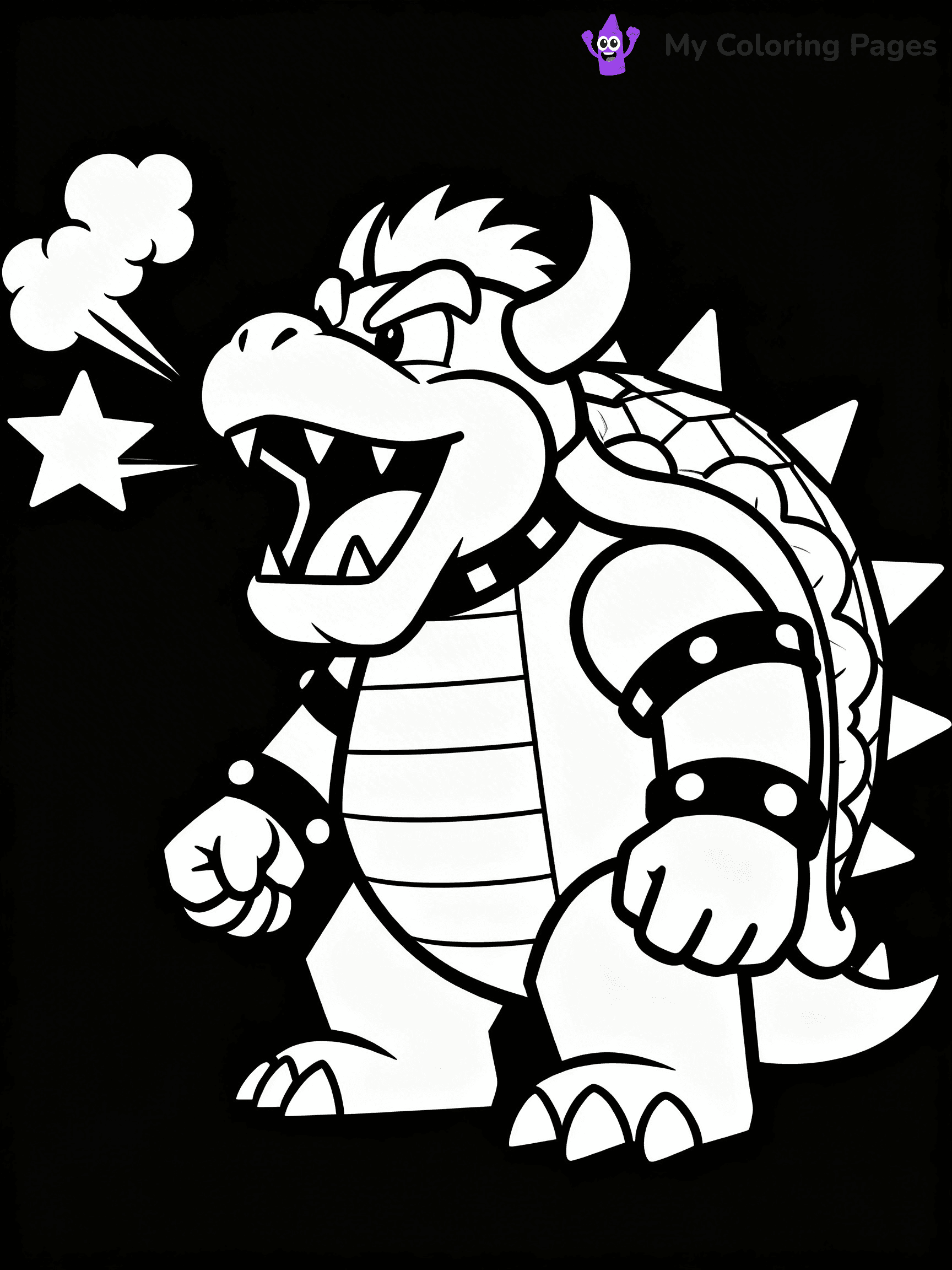 Paper Mario Coloring Pages - 27