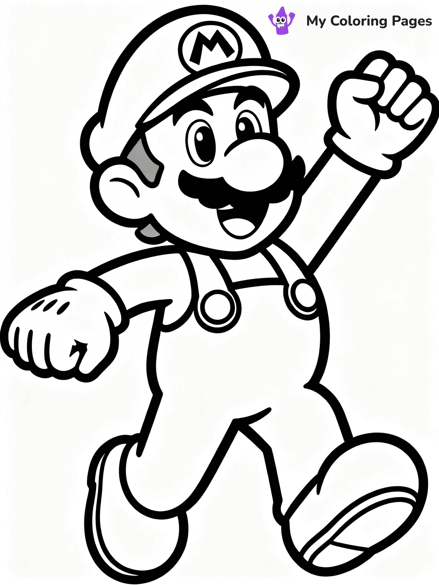 Paper Mario Coloring Pages - 18