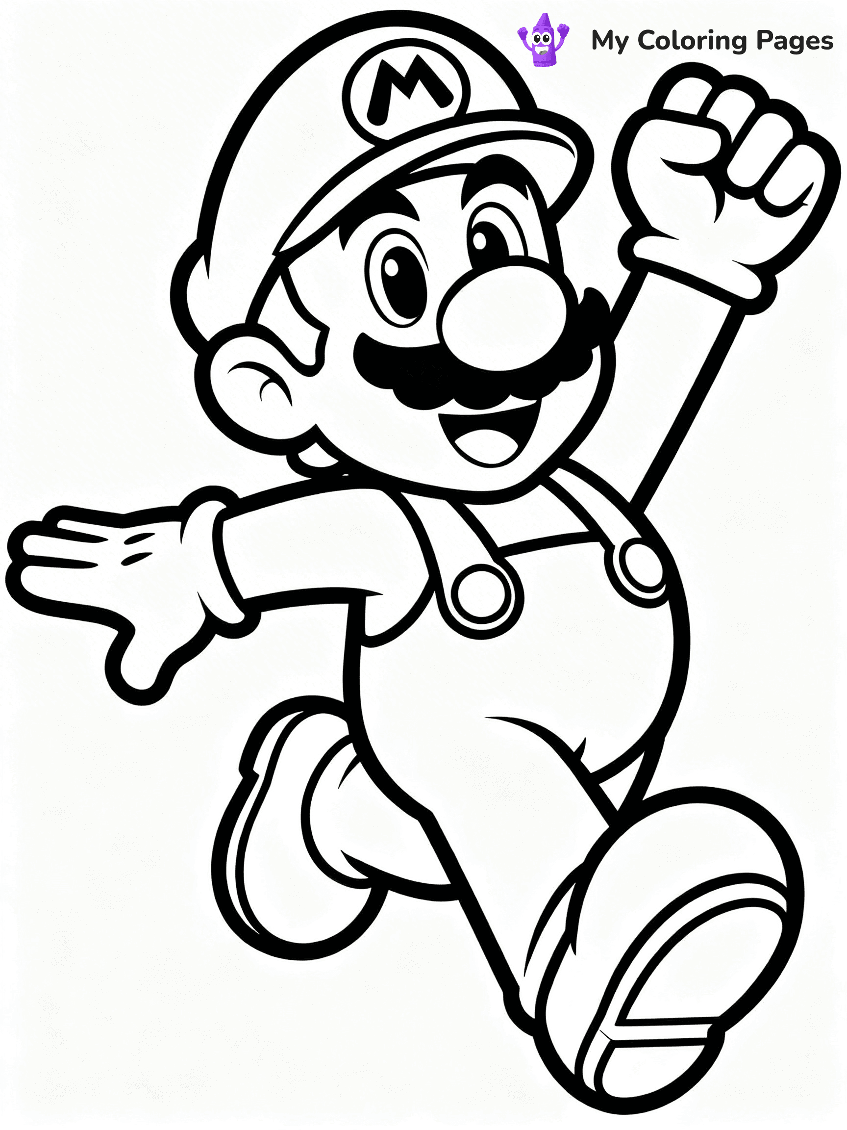 Paper Mario Coloring Pages - 14