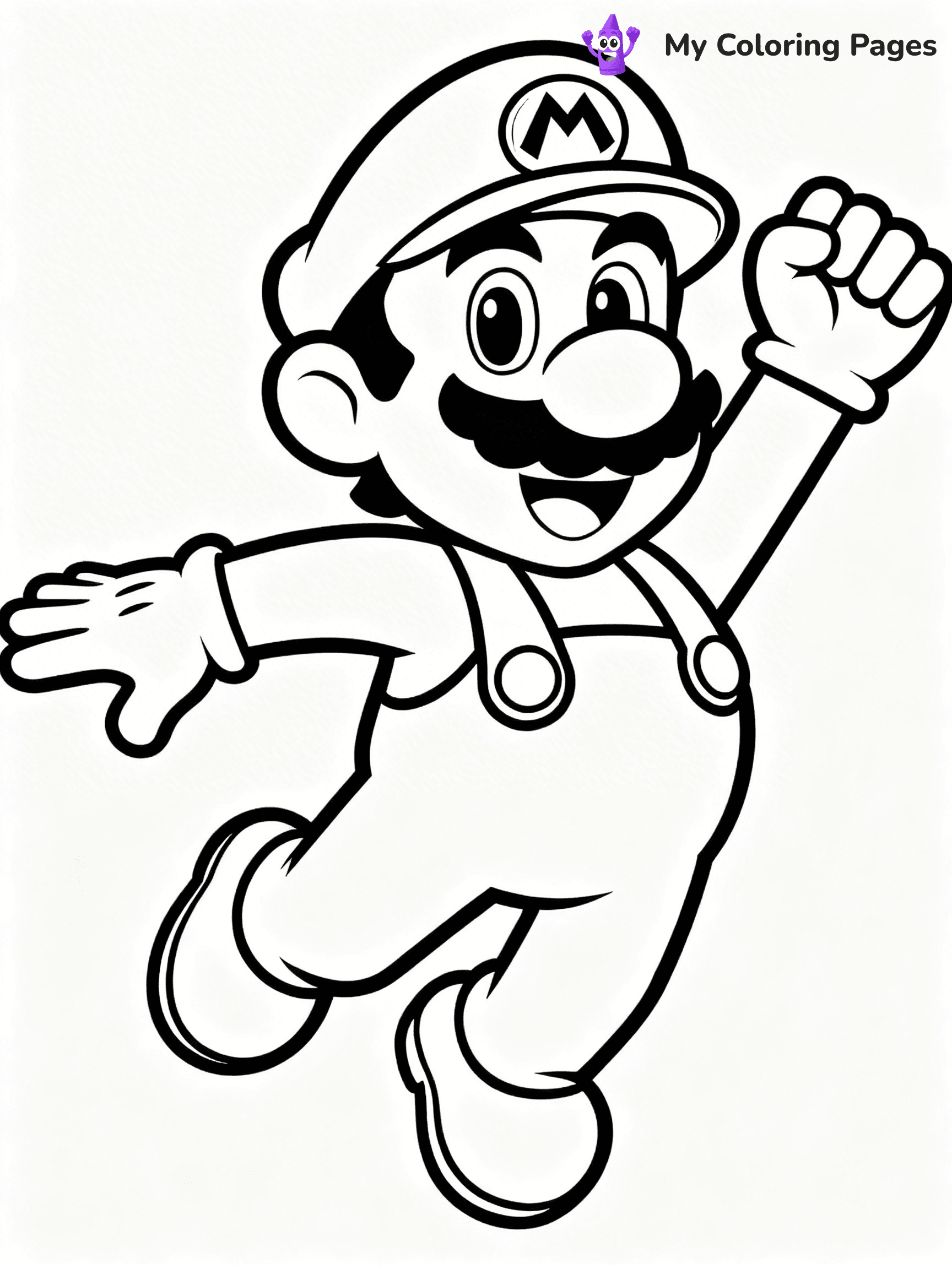 Paper Mario Coloring Pages - 13
