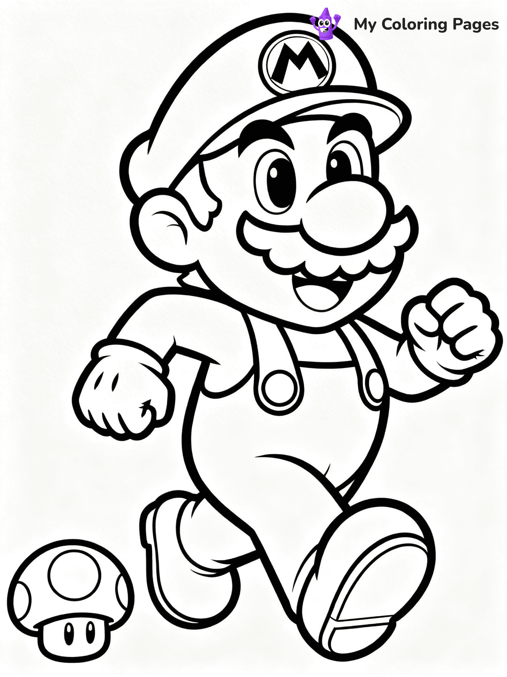 Paper Mario Coloring Pages - 10
