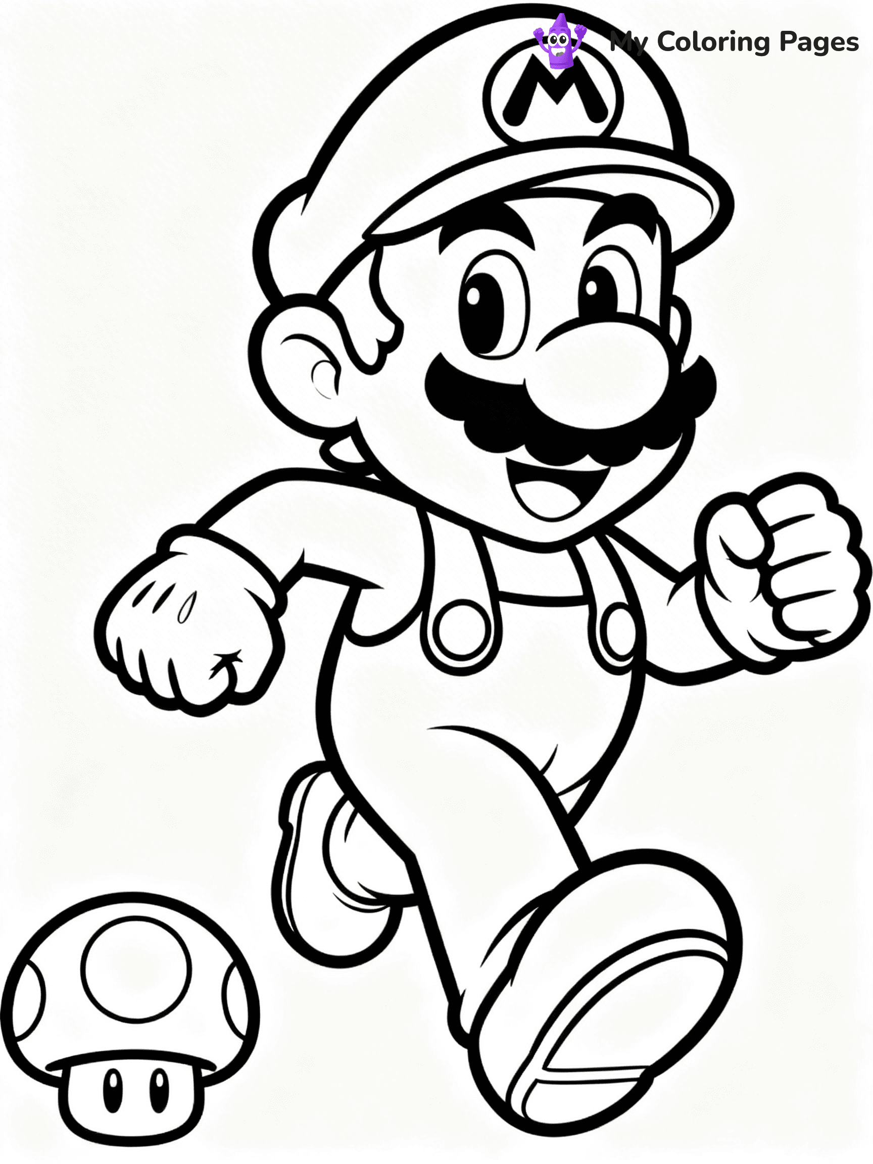 Paper Mario Coloring Pages - 8