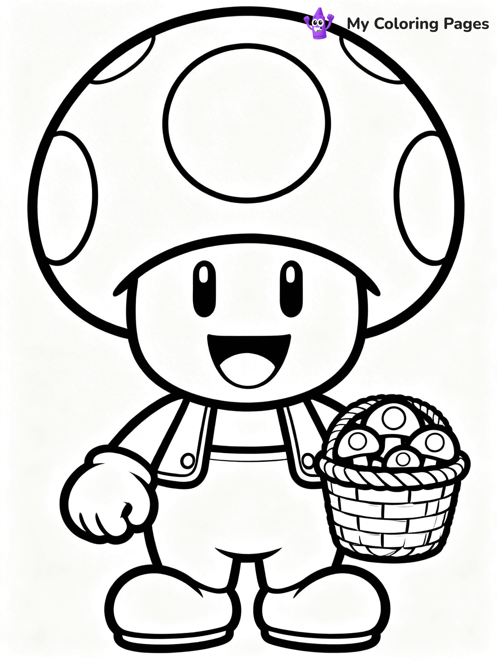 Paper Mario Coloring Pages - 6