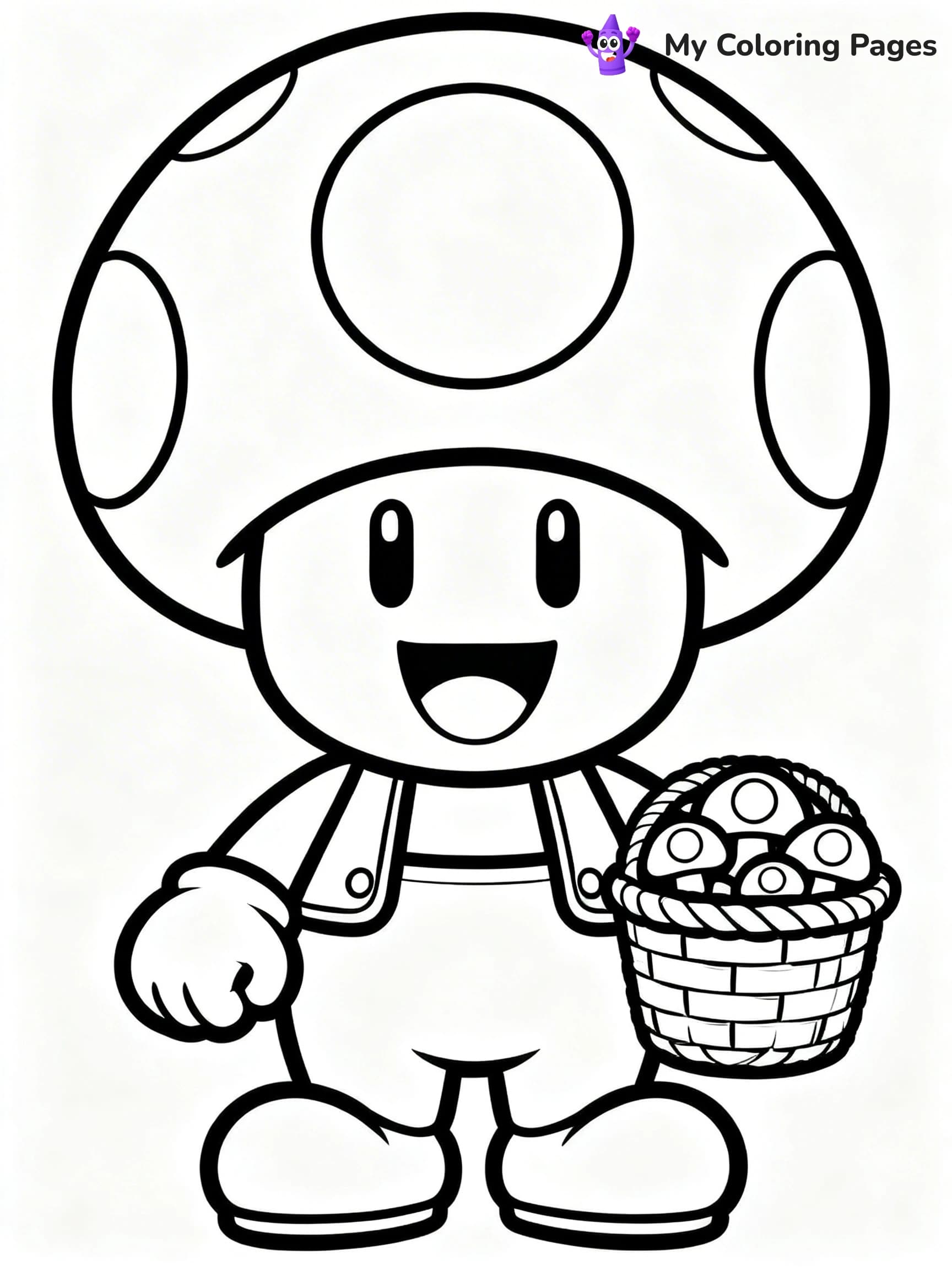 Paper Mario Coloring Pages - 6