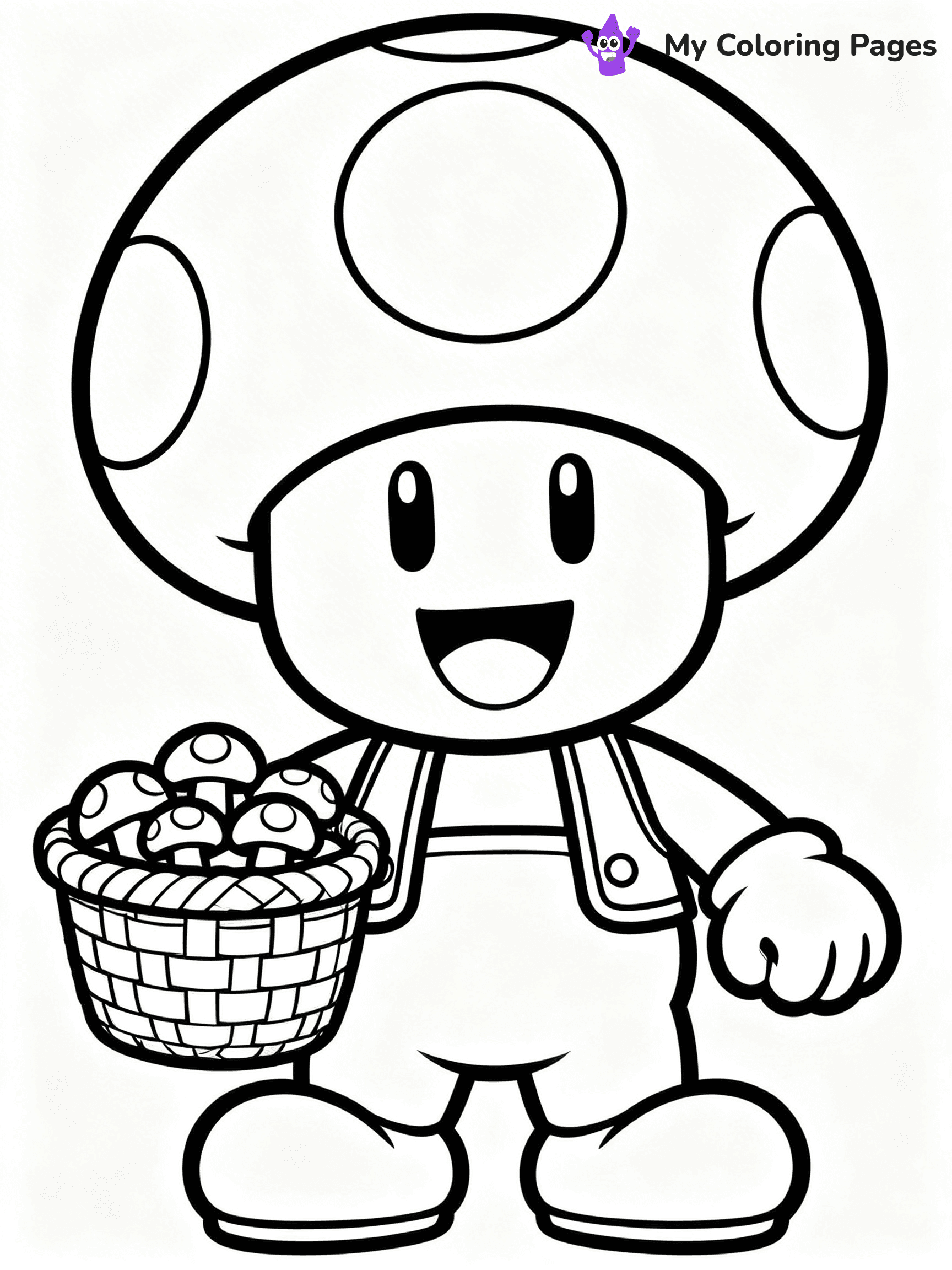 Paper Mario Coloring Pages - 5