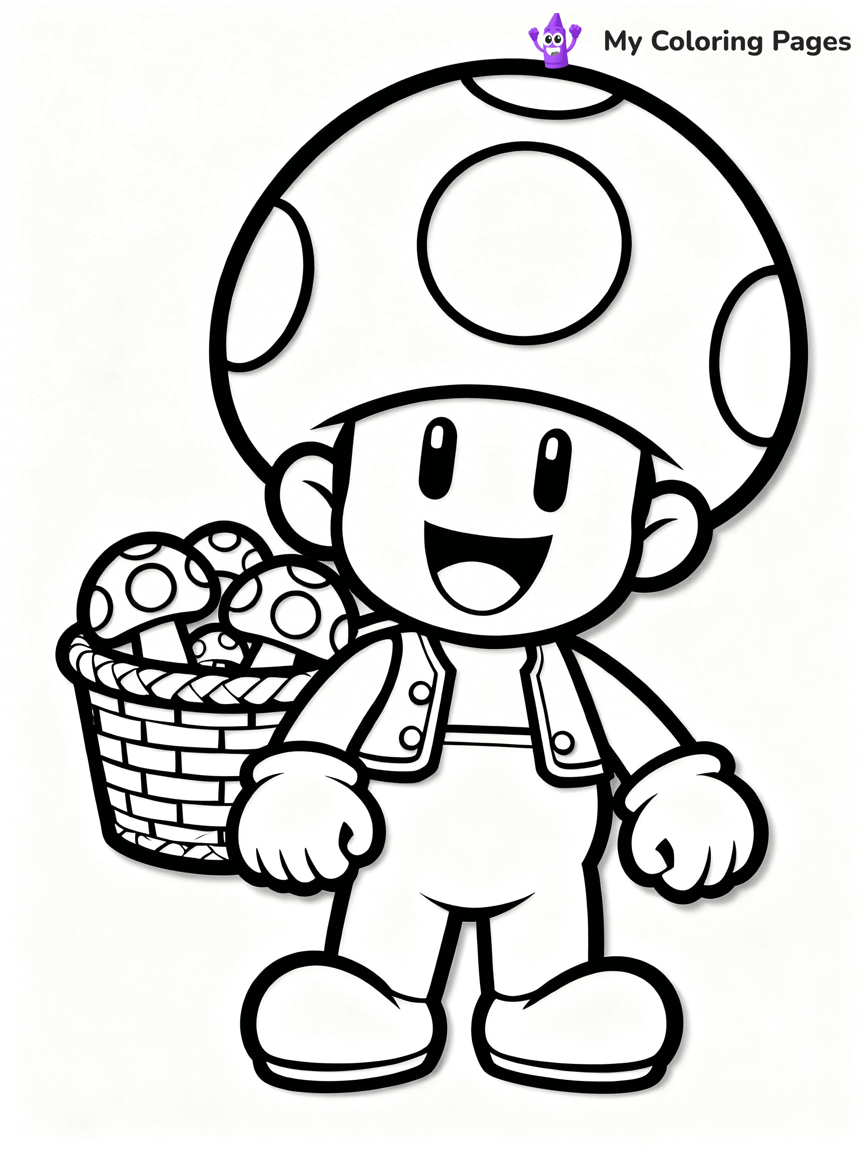 Paper Mario Coloring Pages - 4