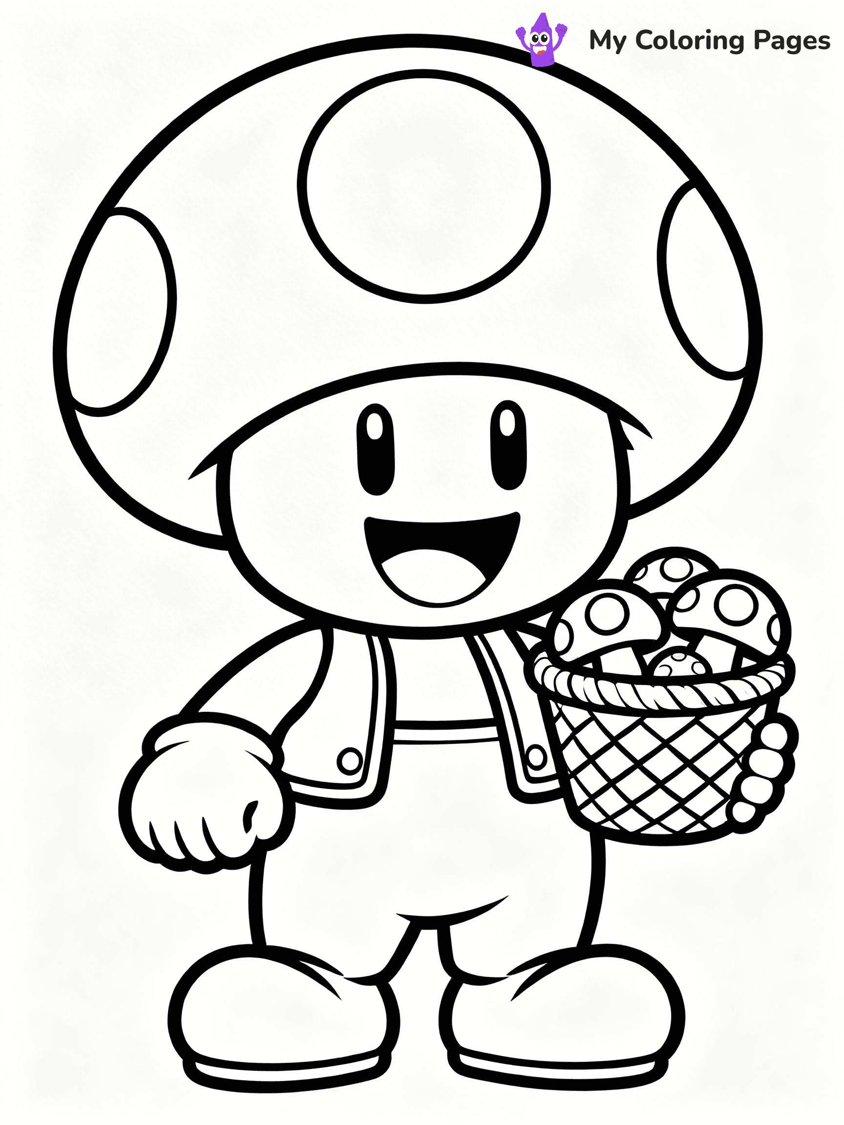 Paper Mario Coloring Pages - 3