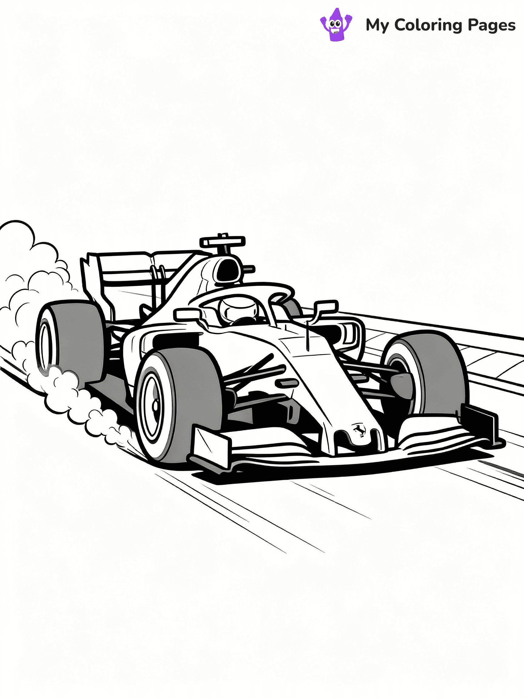 Ferrari Coloring Pages - 23