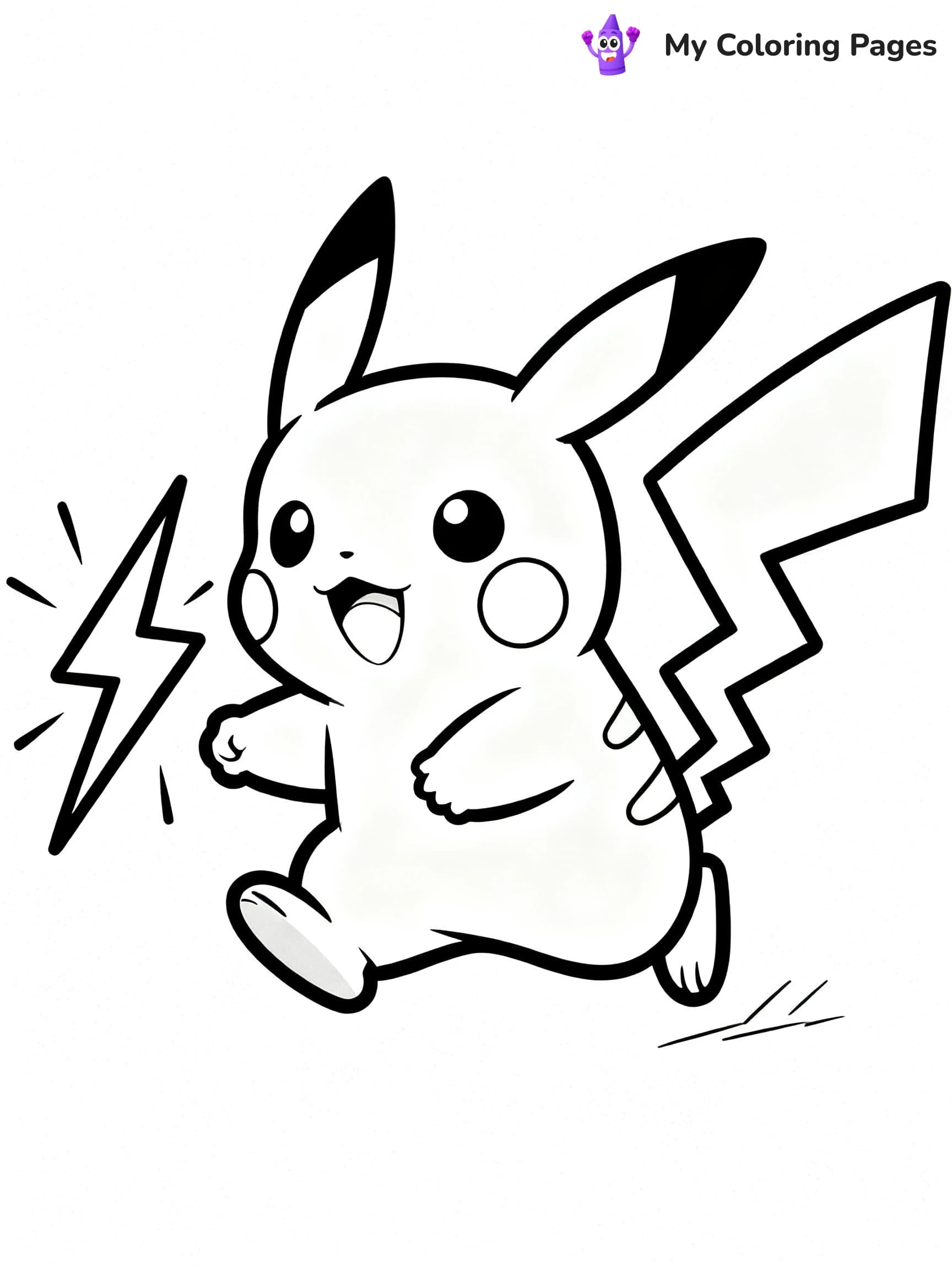 Cute Mew Coloring Pages - 15