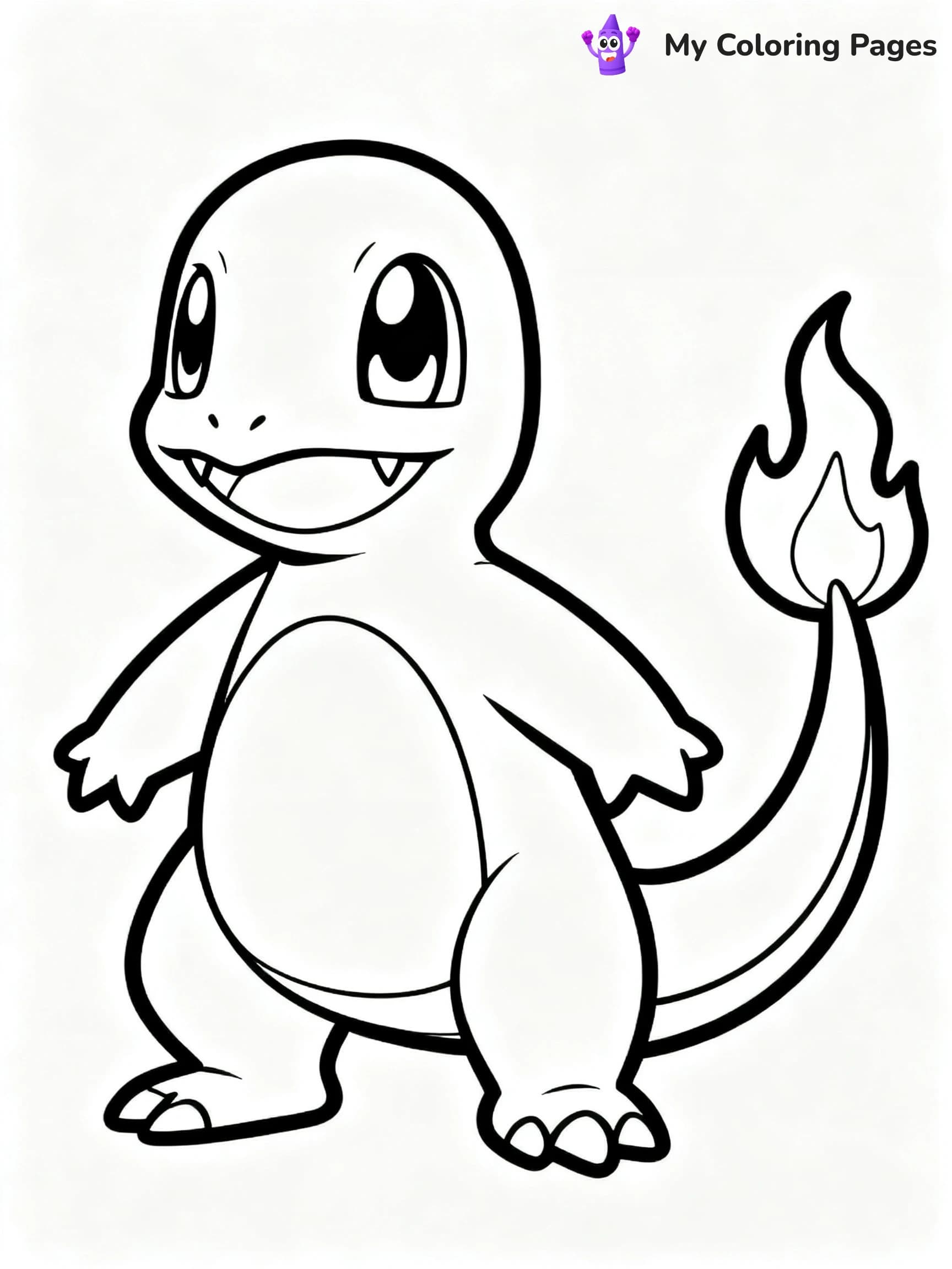 Cute Mew Coloring Pages - 7