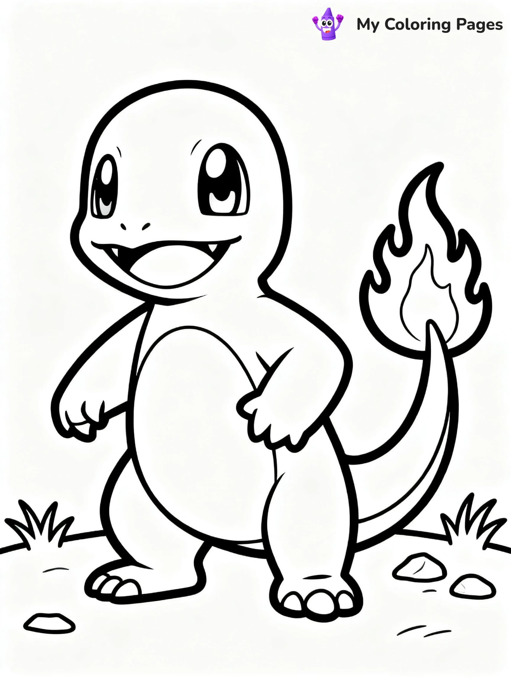 Cute Mew Coloring Pages - 4