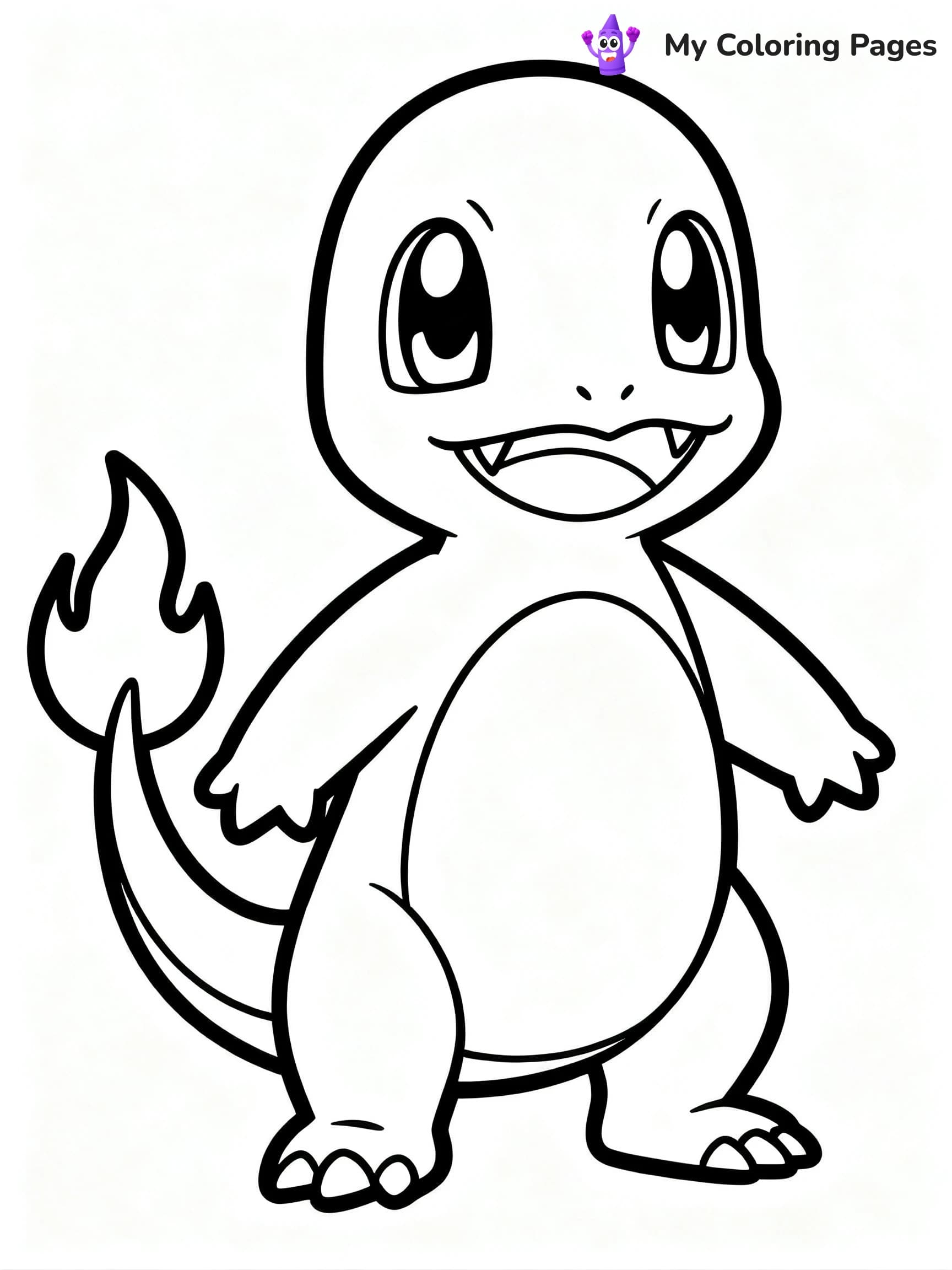 Cute Mew Coloring Pages - 3