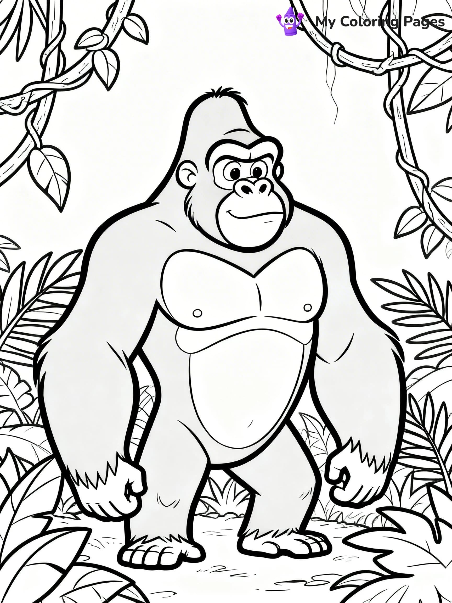 Tarzan Coloring Pages - 23