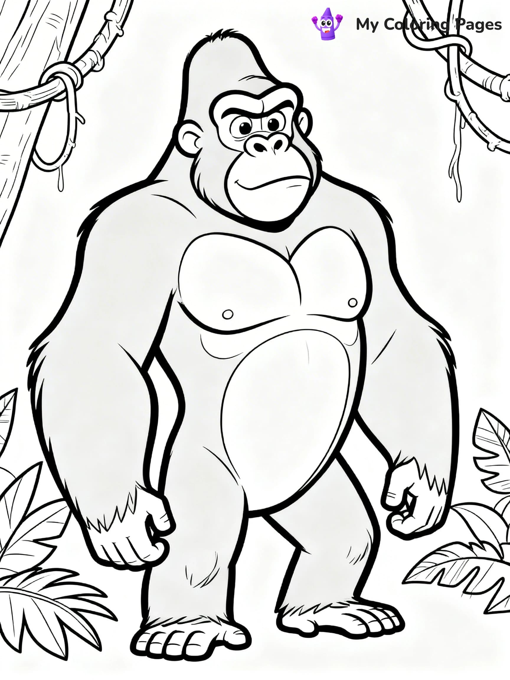 Tarzan Coloring Pages - 22
