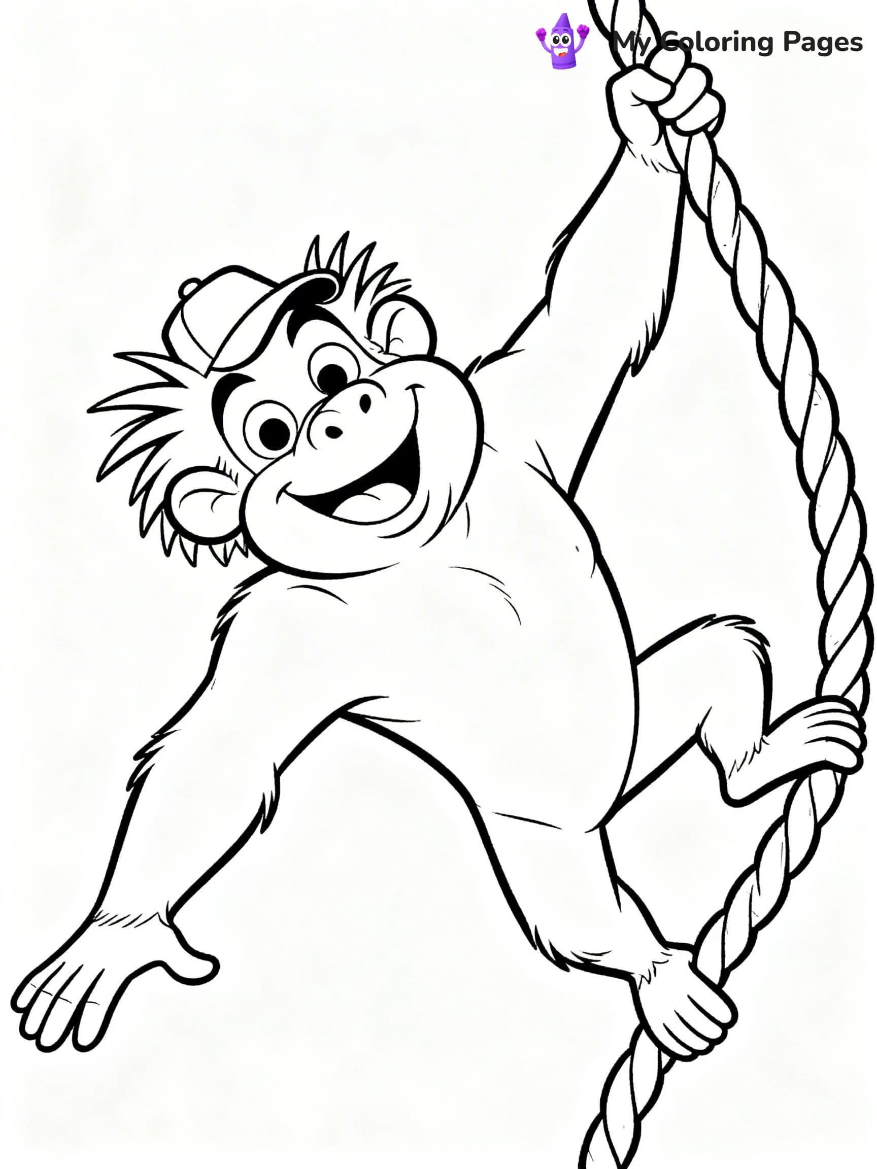 Tarzan Coloring Pages - 20