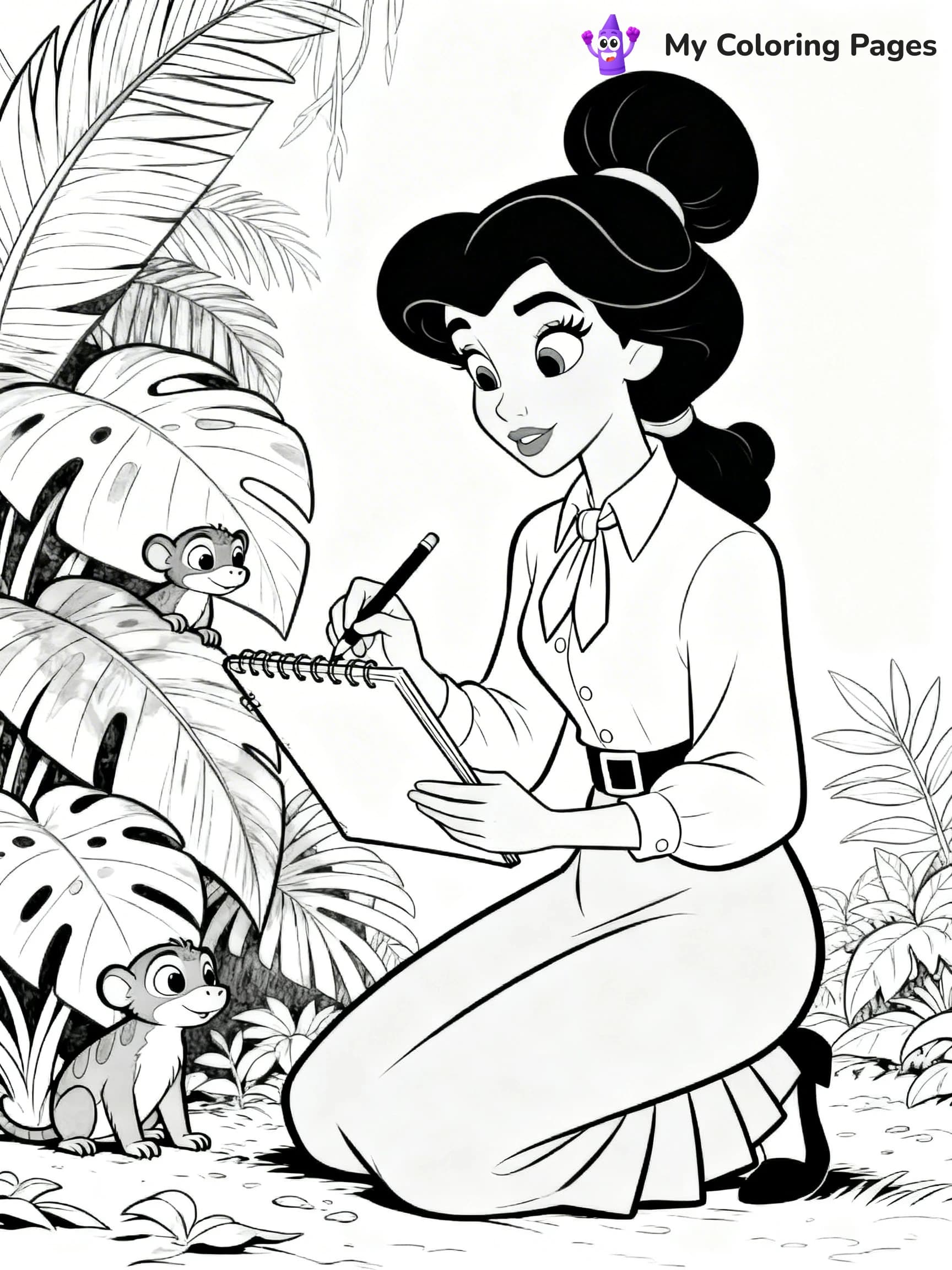 Tarzan Coloring Pages - 16