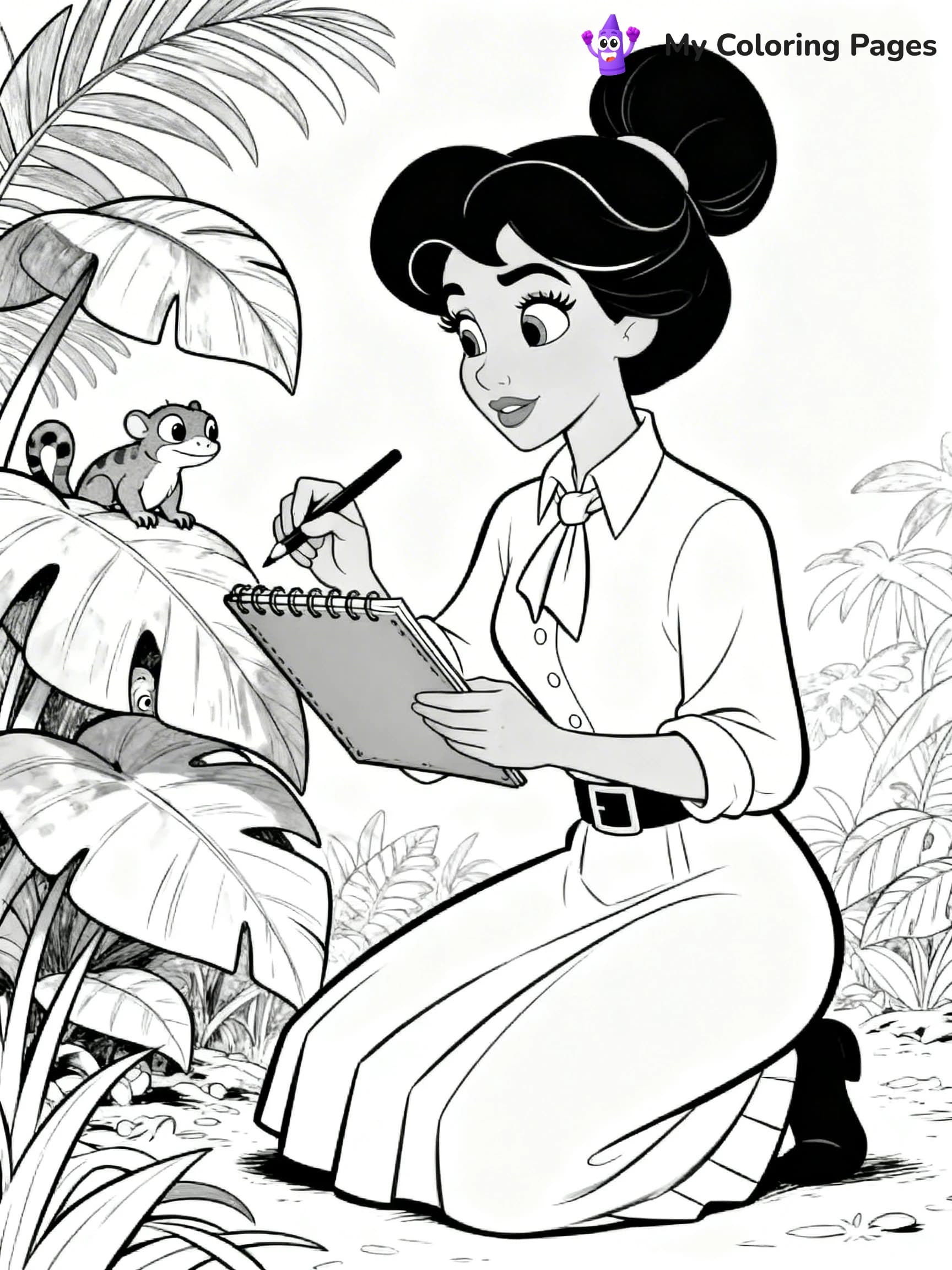 Tarzan Coloring Pages - 15