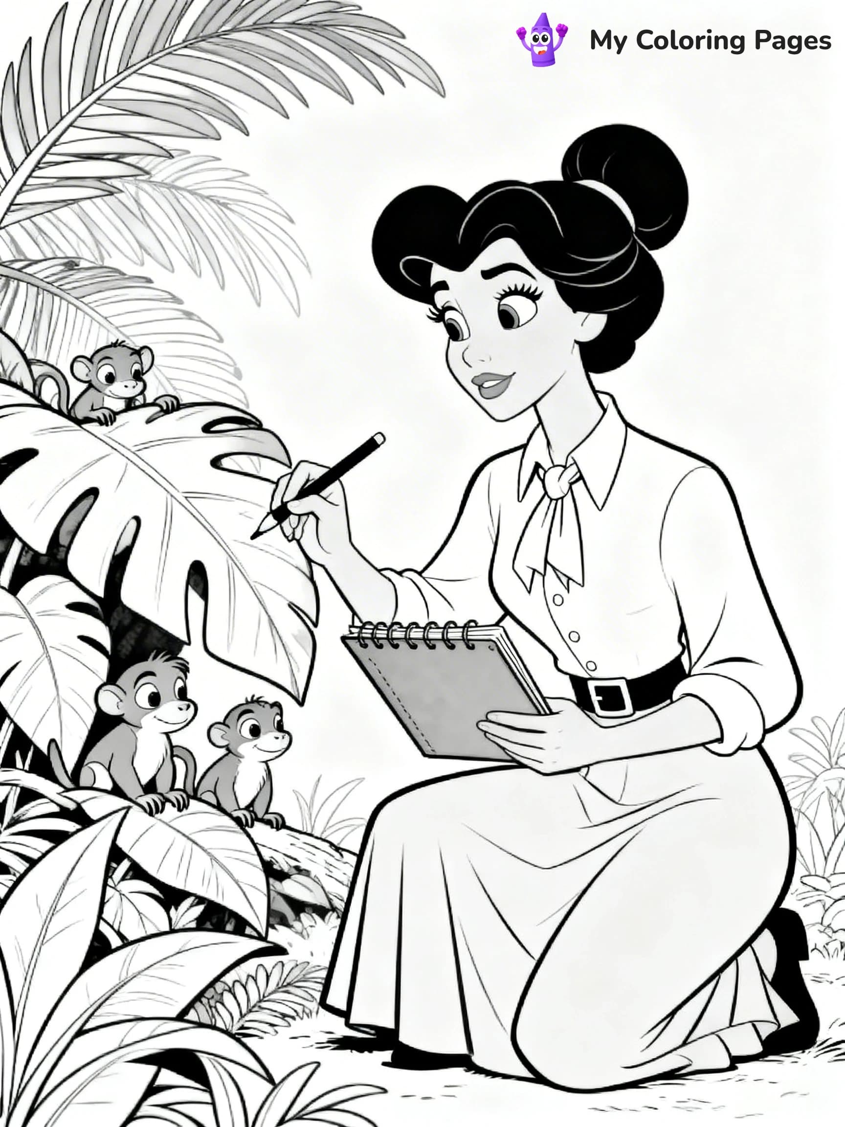 Tarzan Coloring Pages - 14