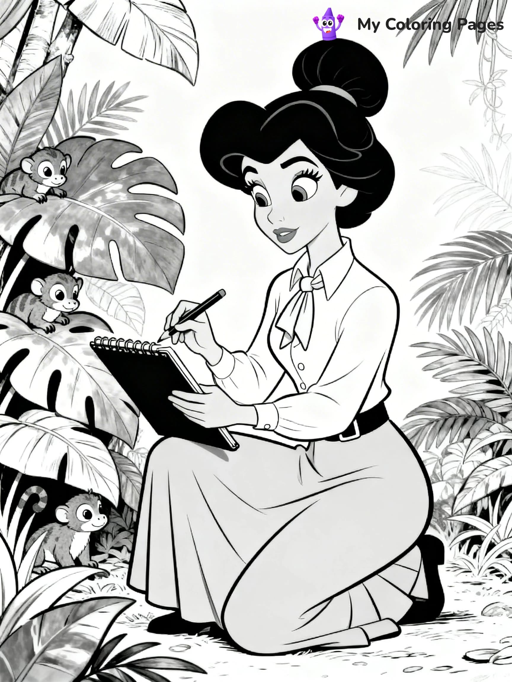 Tarzan Coloring Pages - 13
