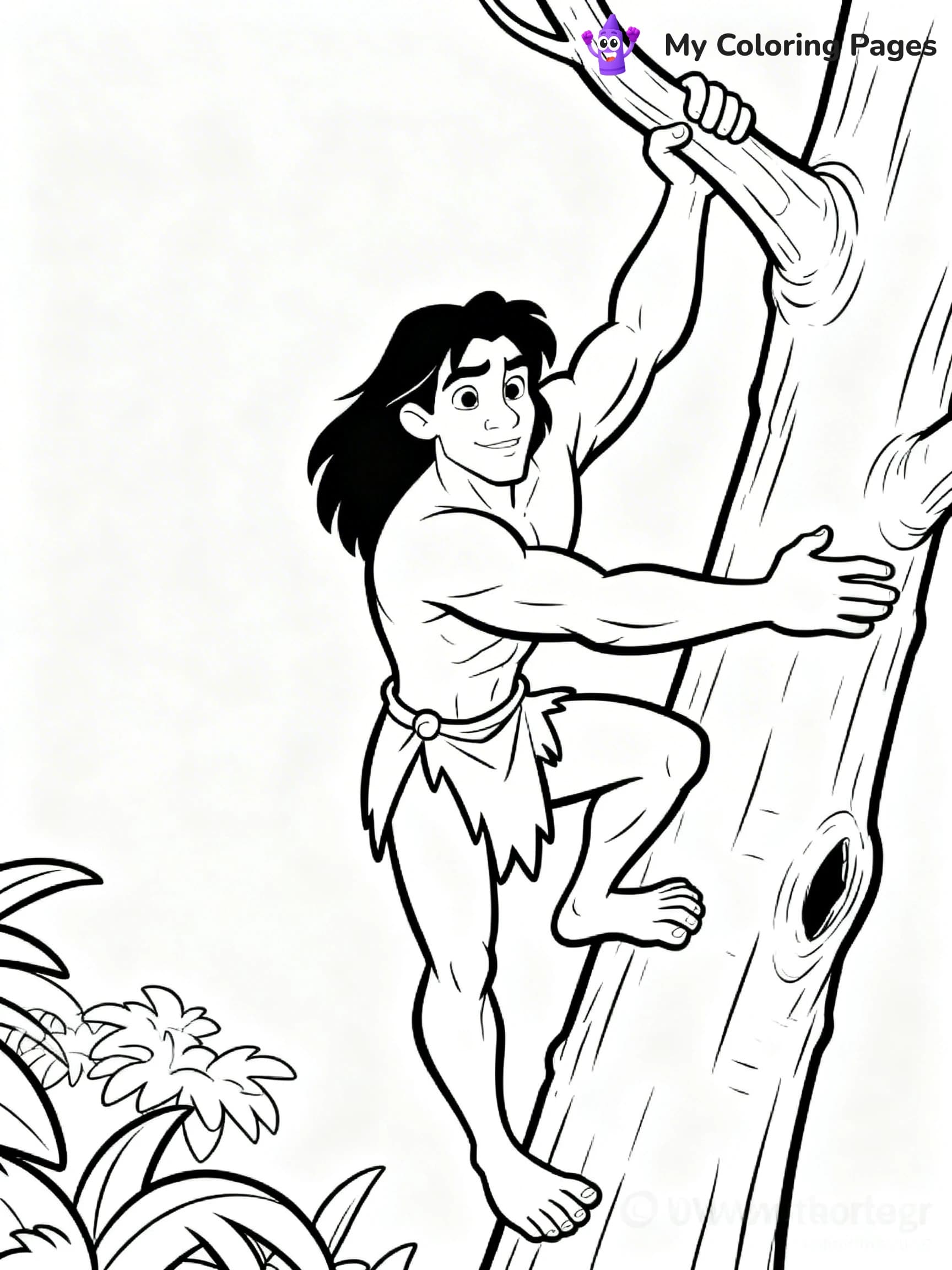 Tarzan Coloring Pages - 11