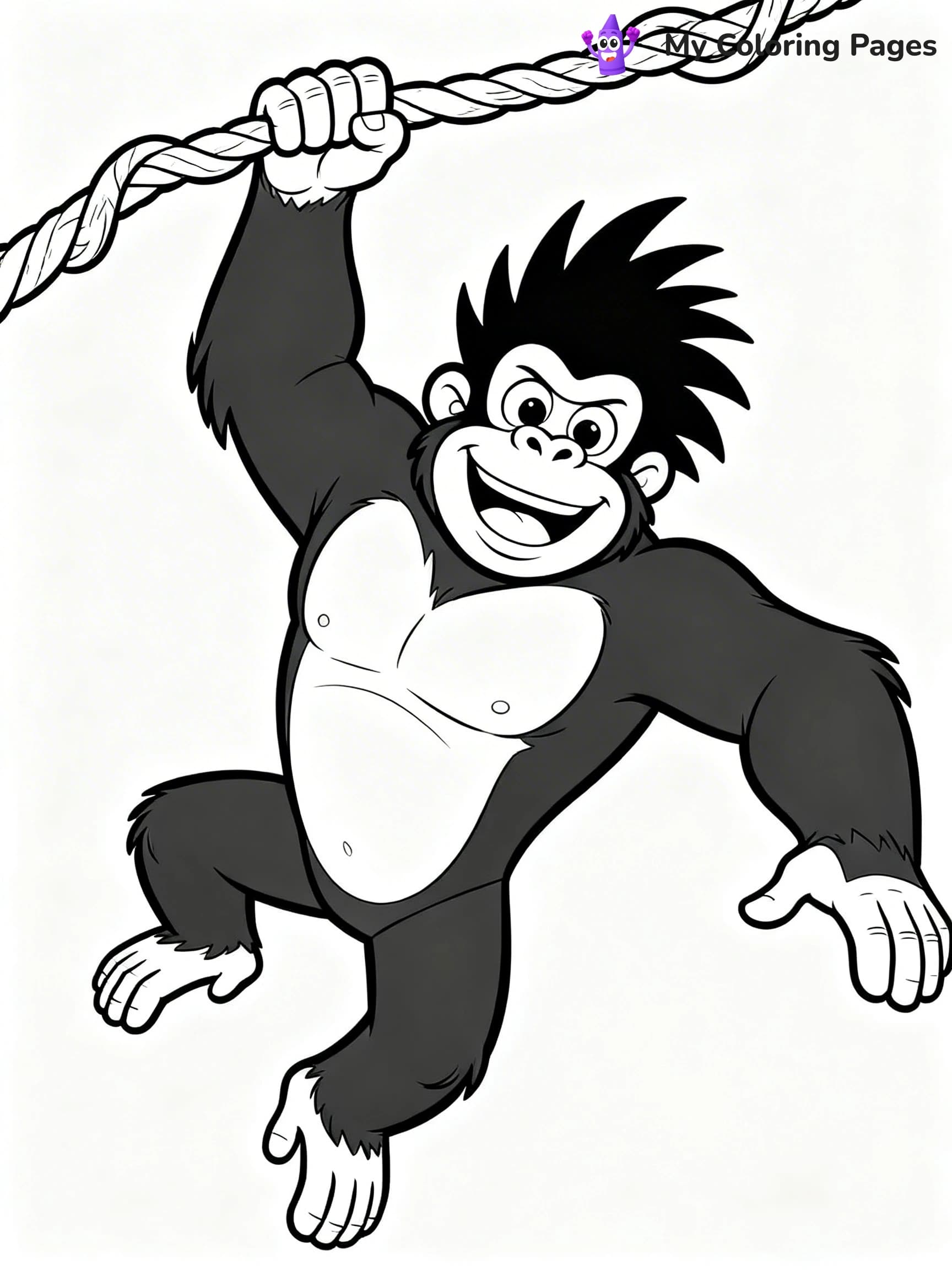Tarzan Coloring Pages - 9