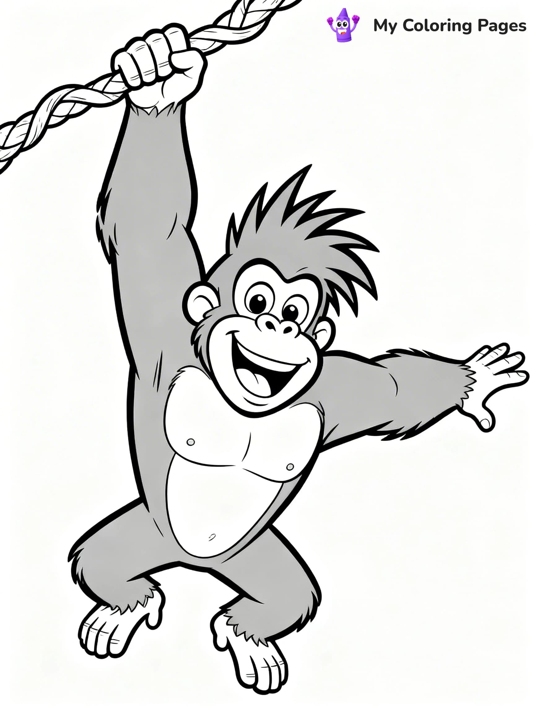 Tarzan Coloring Pages - 8