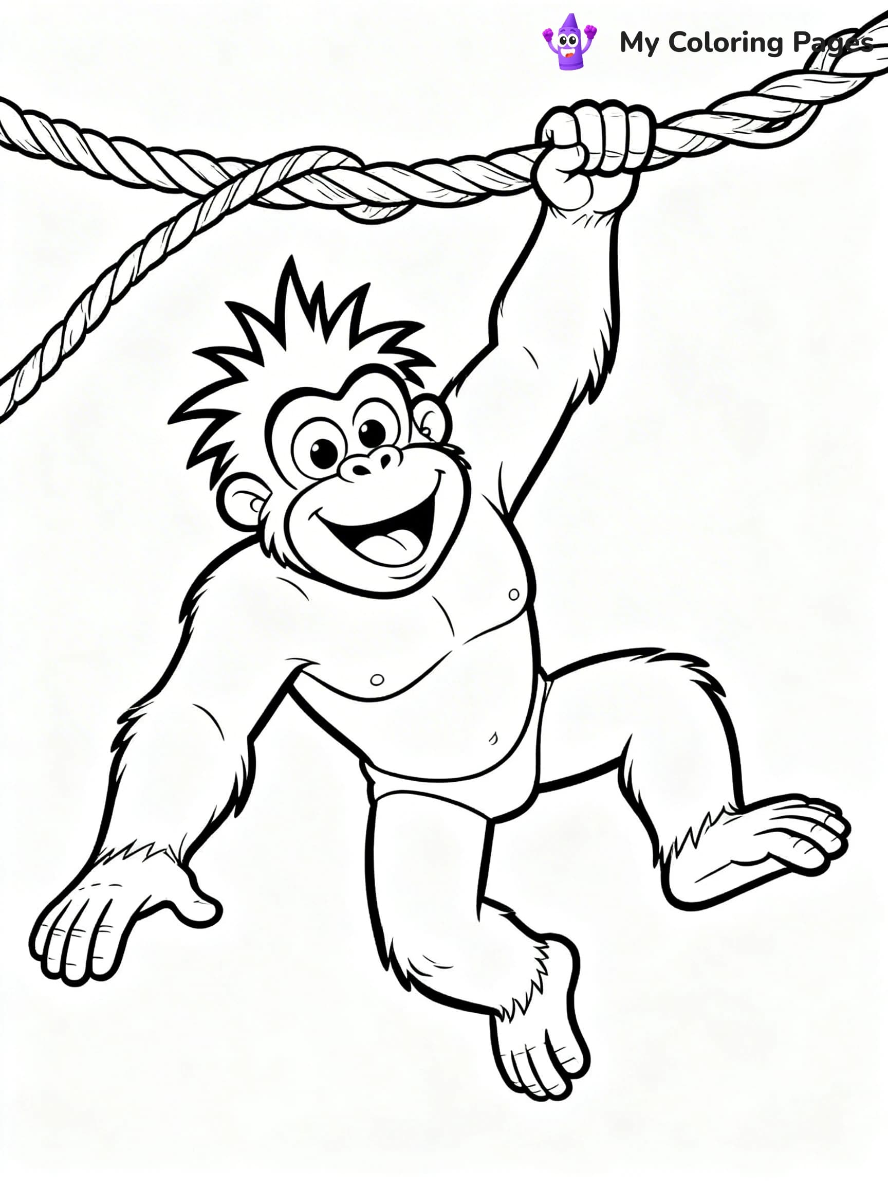 Tarzan Coloring Pages - 7