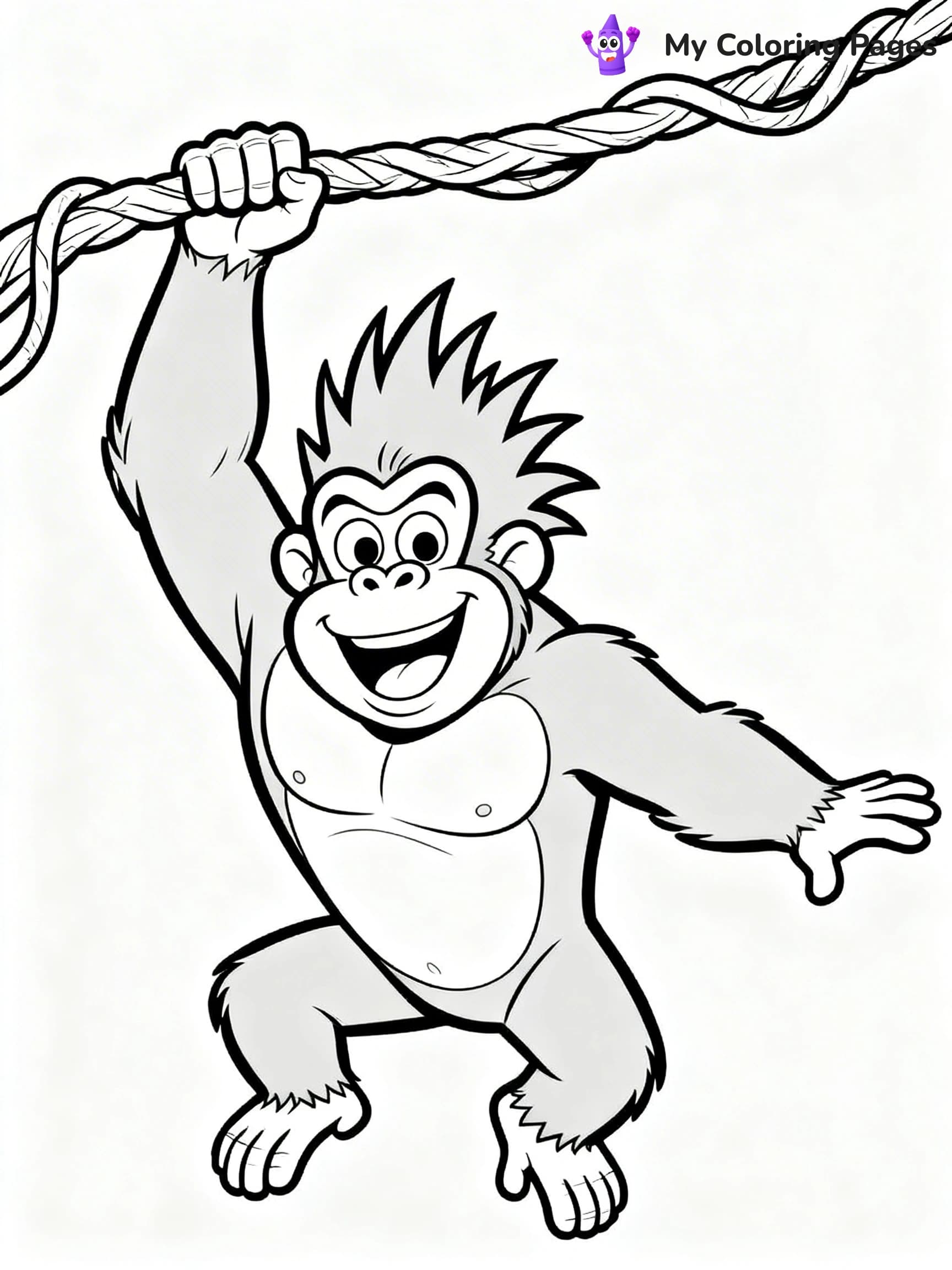 Tarzan Coloring Pages - 6