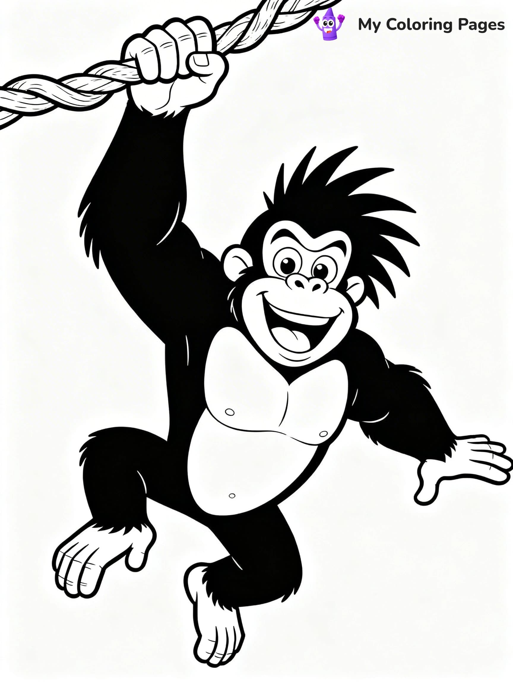 Tarzan Coloring Pages - 5