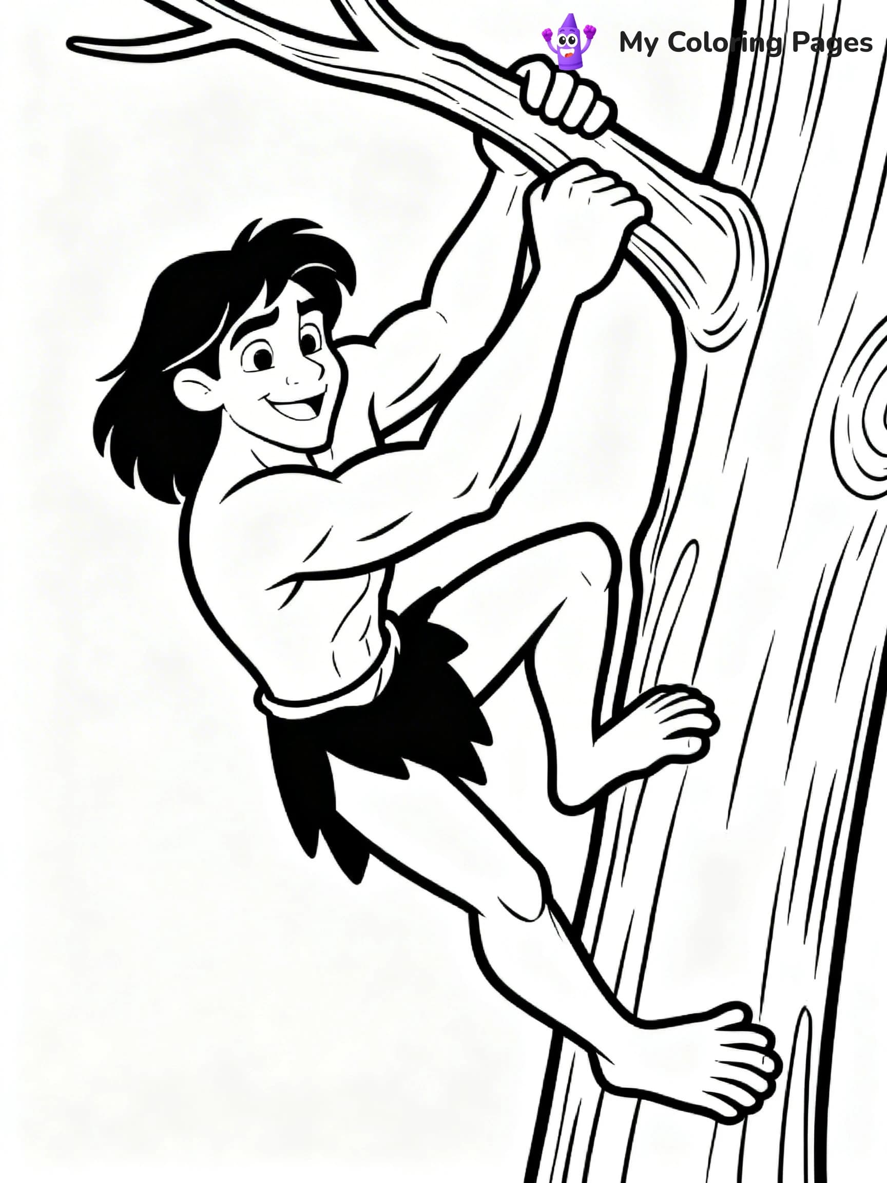 Tarzan Coloring Pages - 3