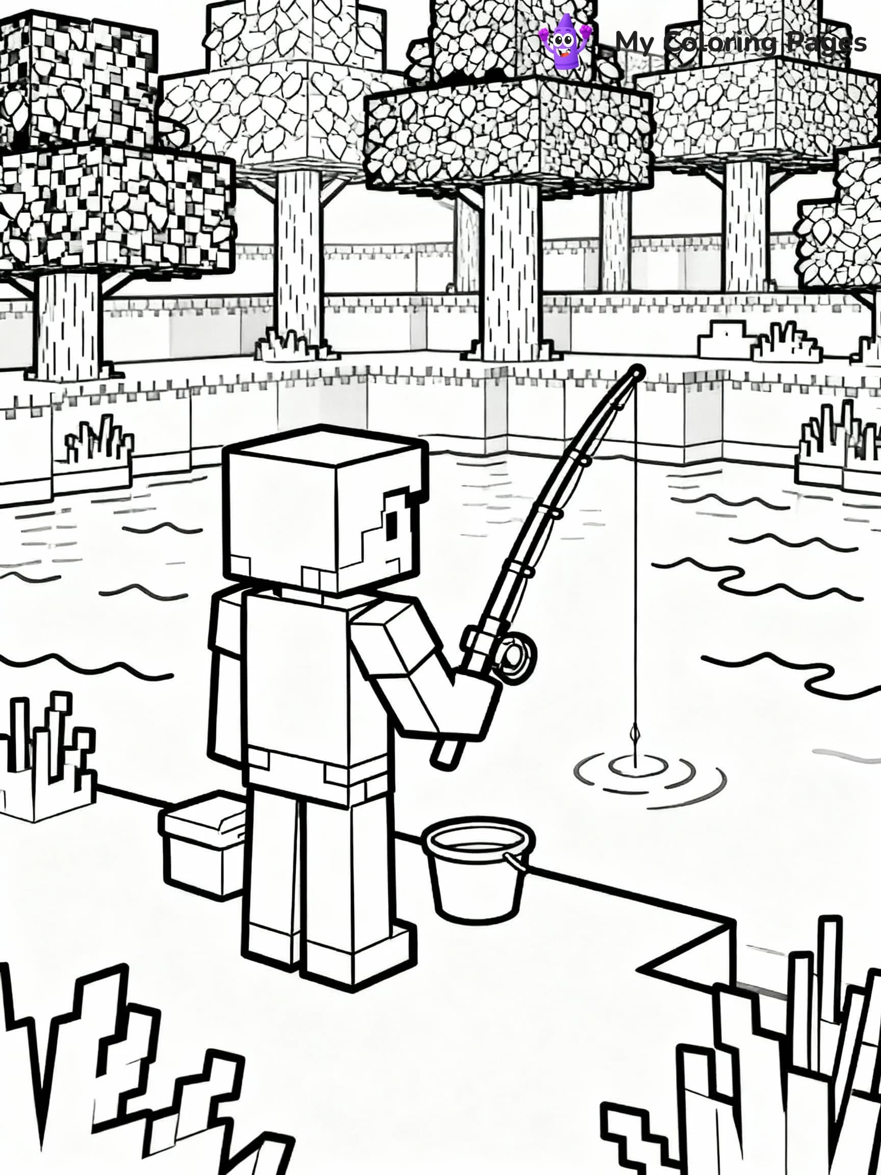 Minecraft Coloring Pages - 21