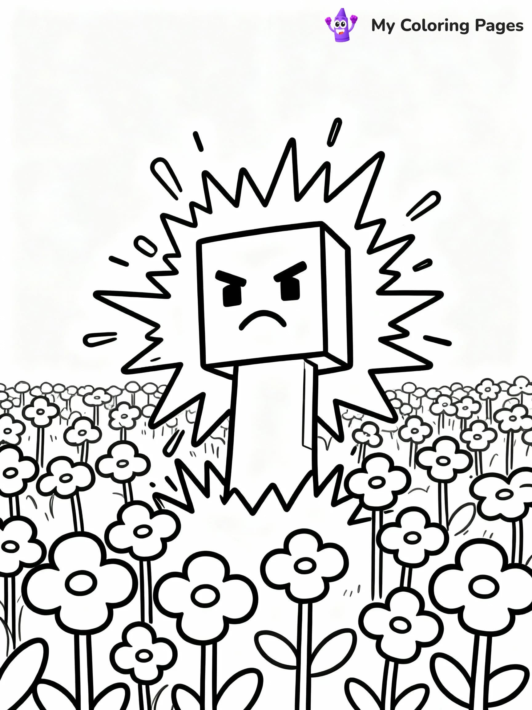 Minecraft Coloring Pages - 20