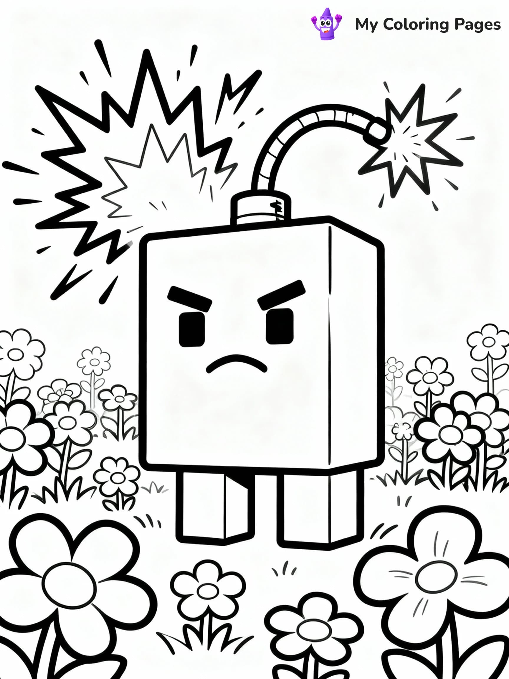 Minecraft Coloring Pages - 18