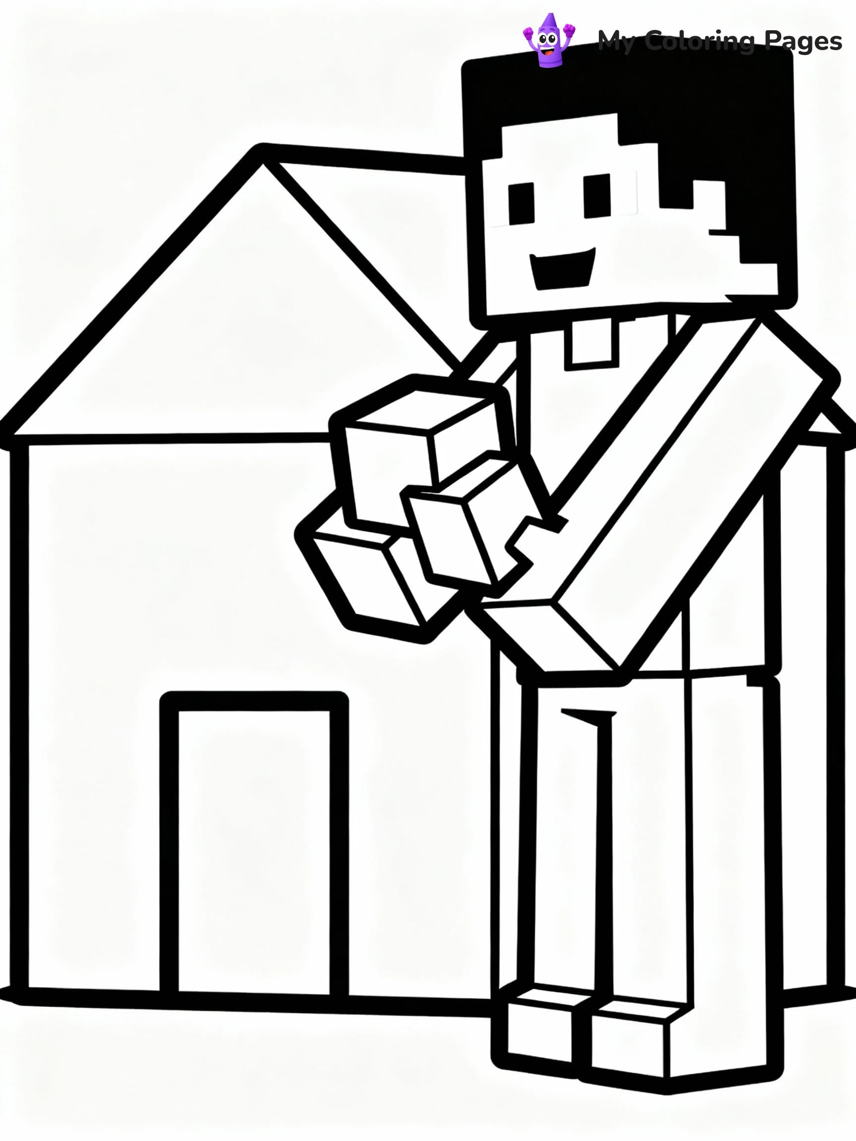 Minecraft Coloring Pages - 6