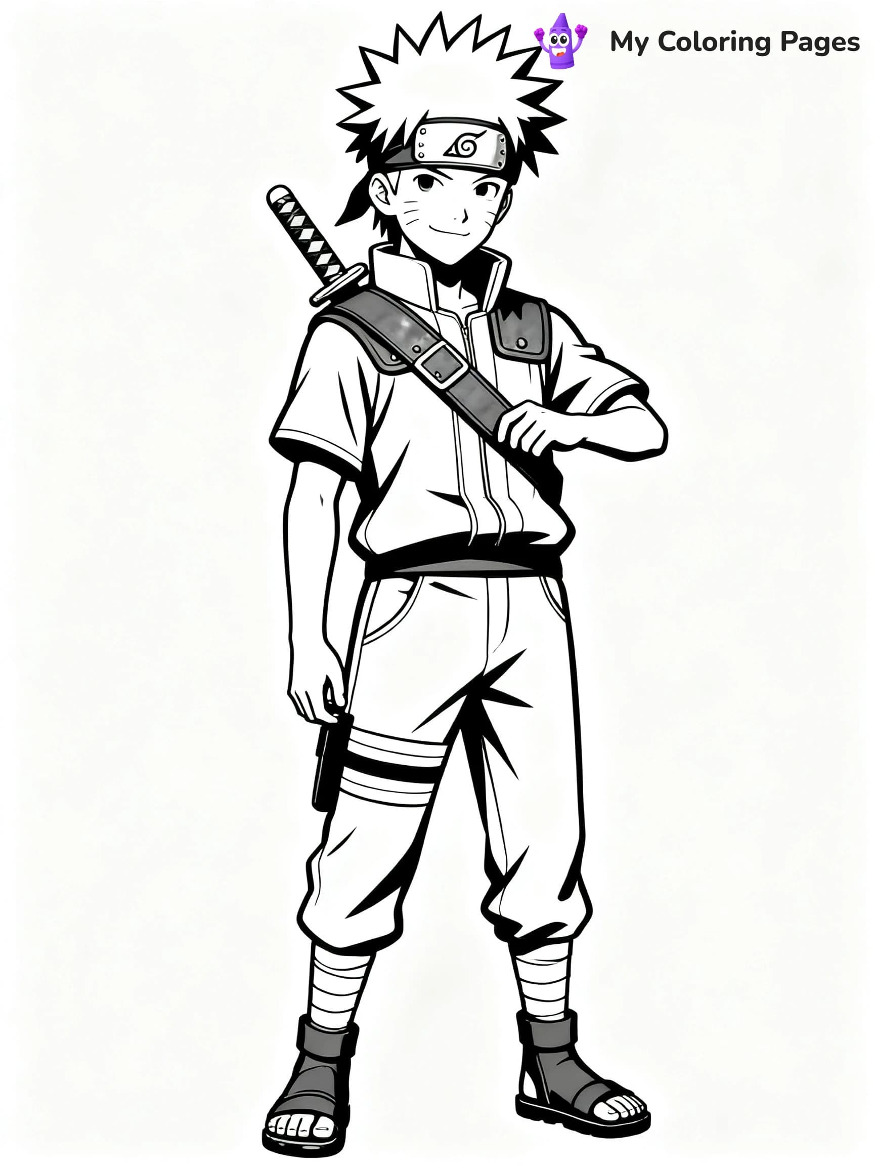 Itachi Uchiha Coloring Pages - 11