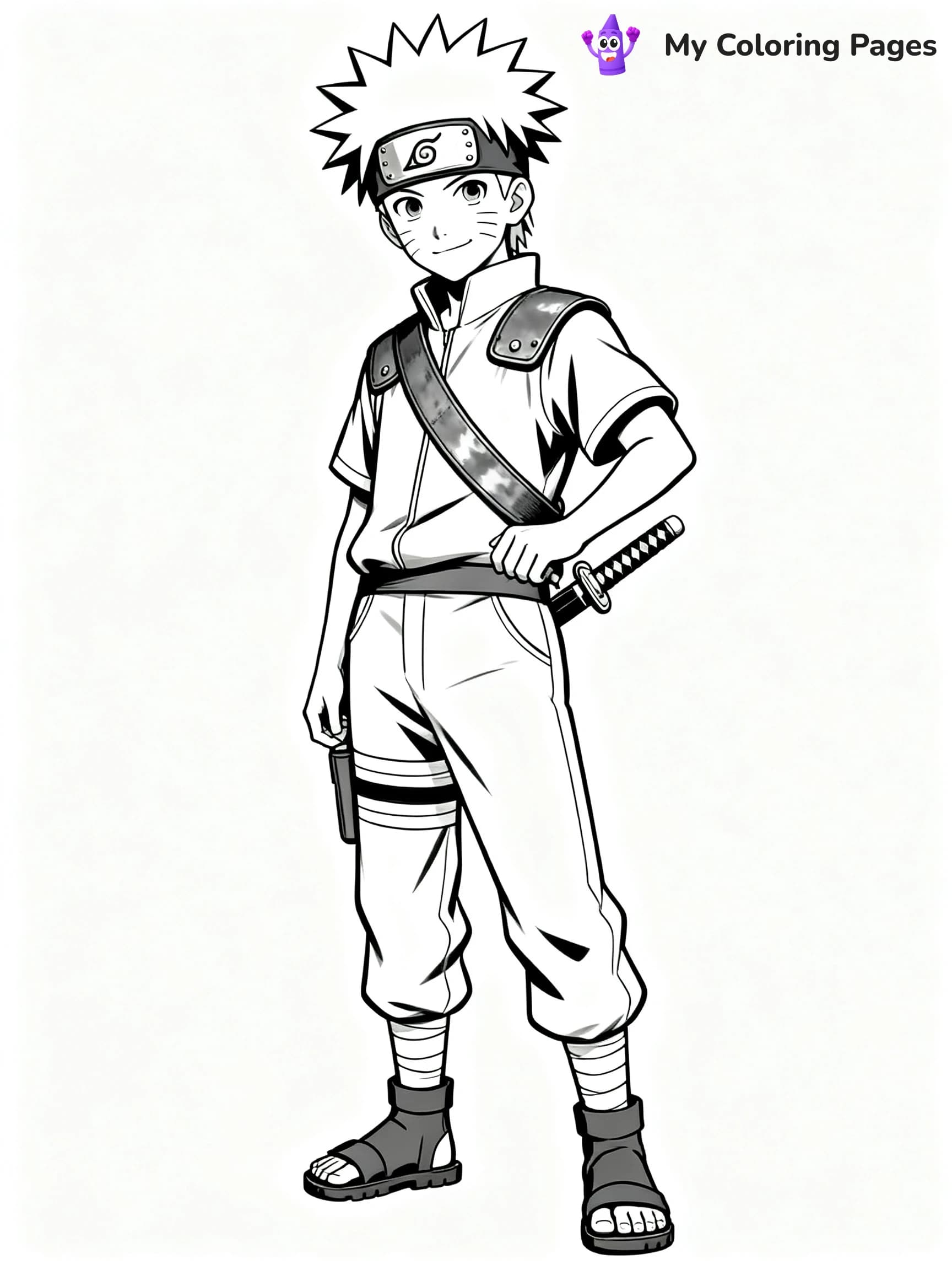 Itachi Uchiha Coloring Pages - 9