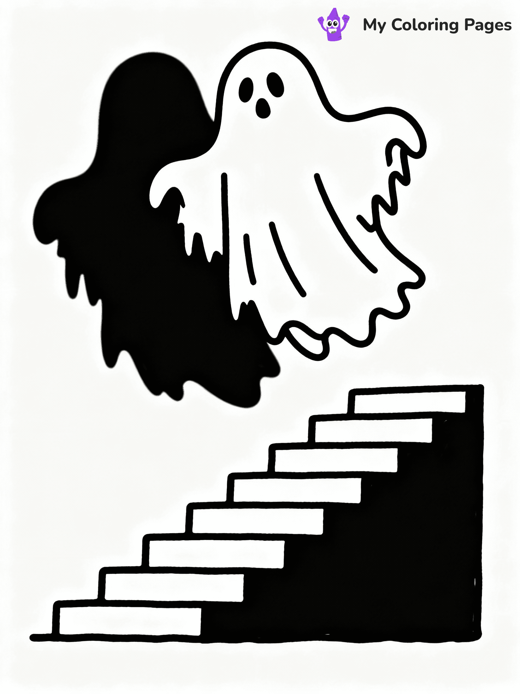 Haunted House Coloring Pages - 39