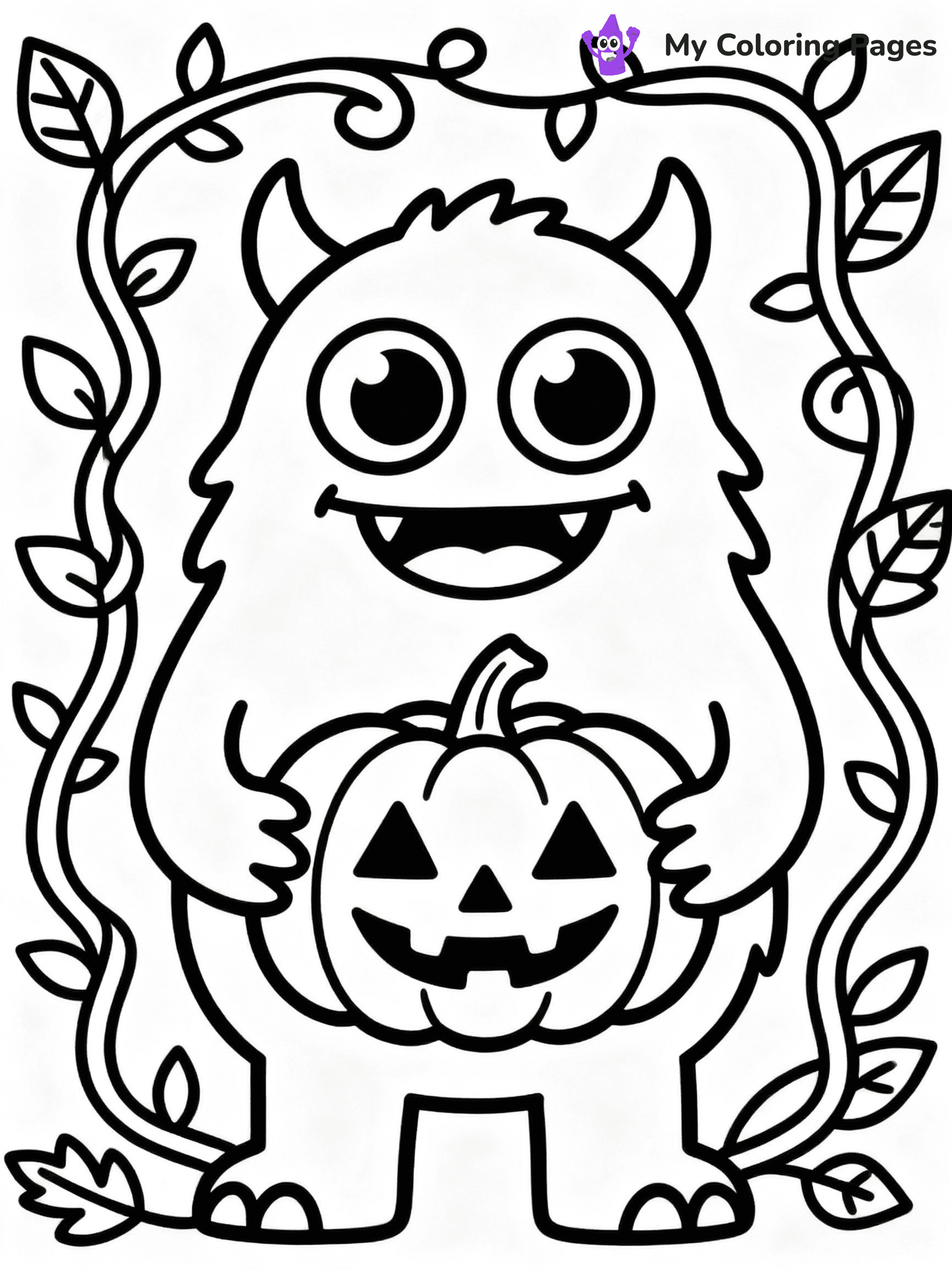 Haunted House Coloring Pages - 28