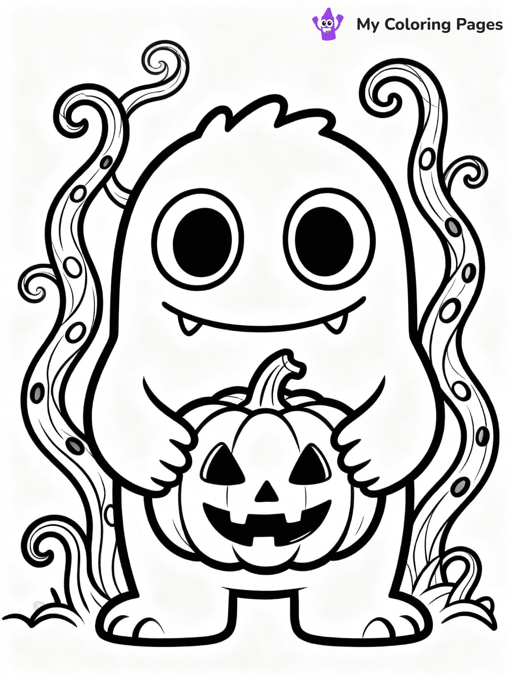 Haunted House Coloring Pages - 22