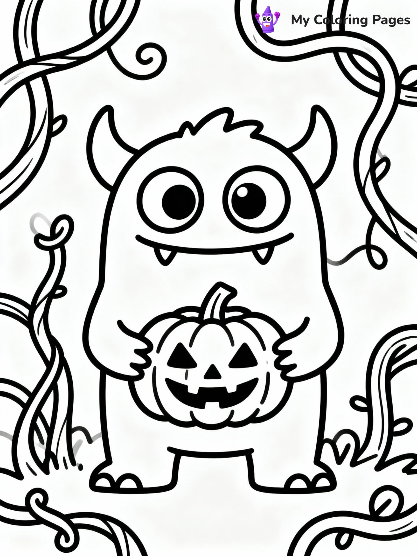 Haunted House Coloring Pages - 20