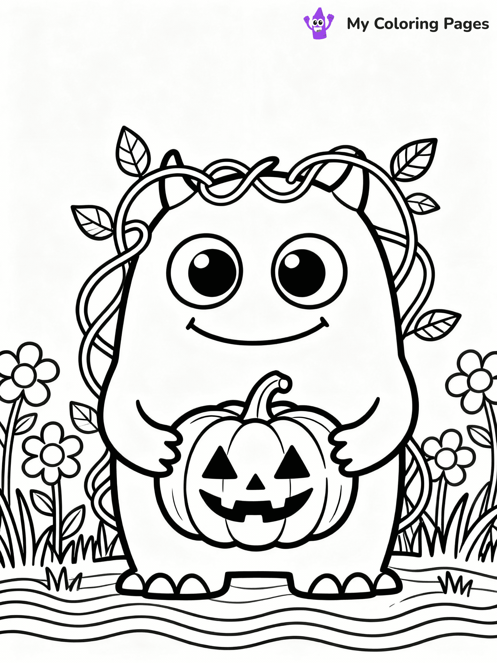 Haunted House Coloring Pages - 19