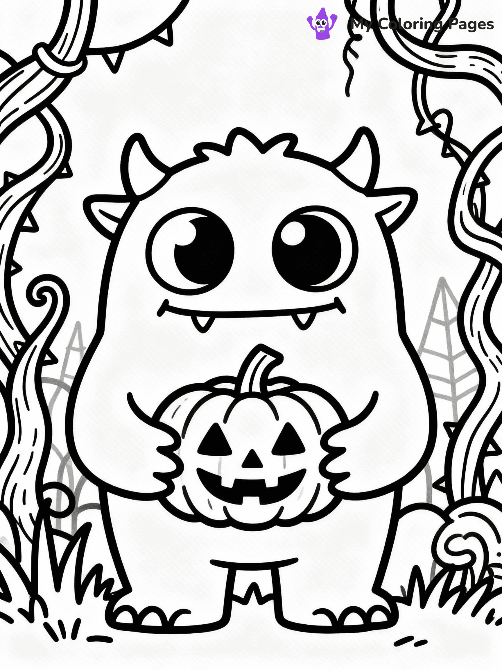 Haunted House Coloring Pages - 16