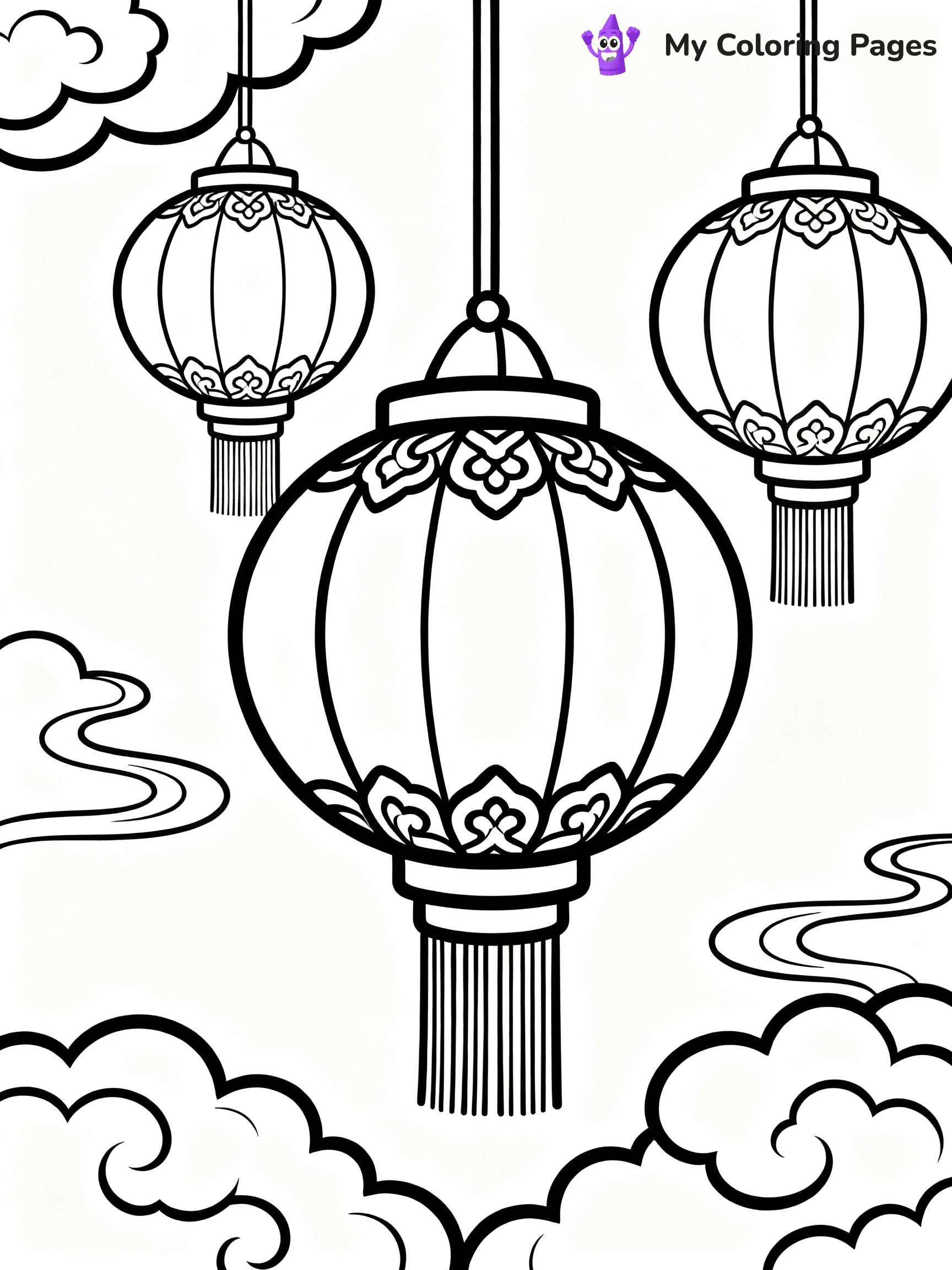 Chinese Coloring Pages - 46
