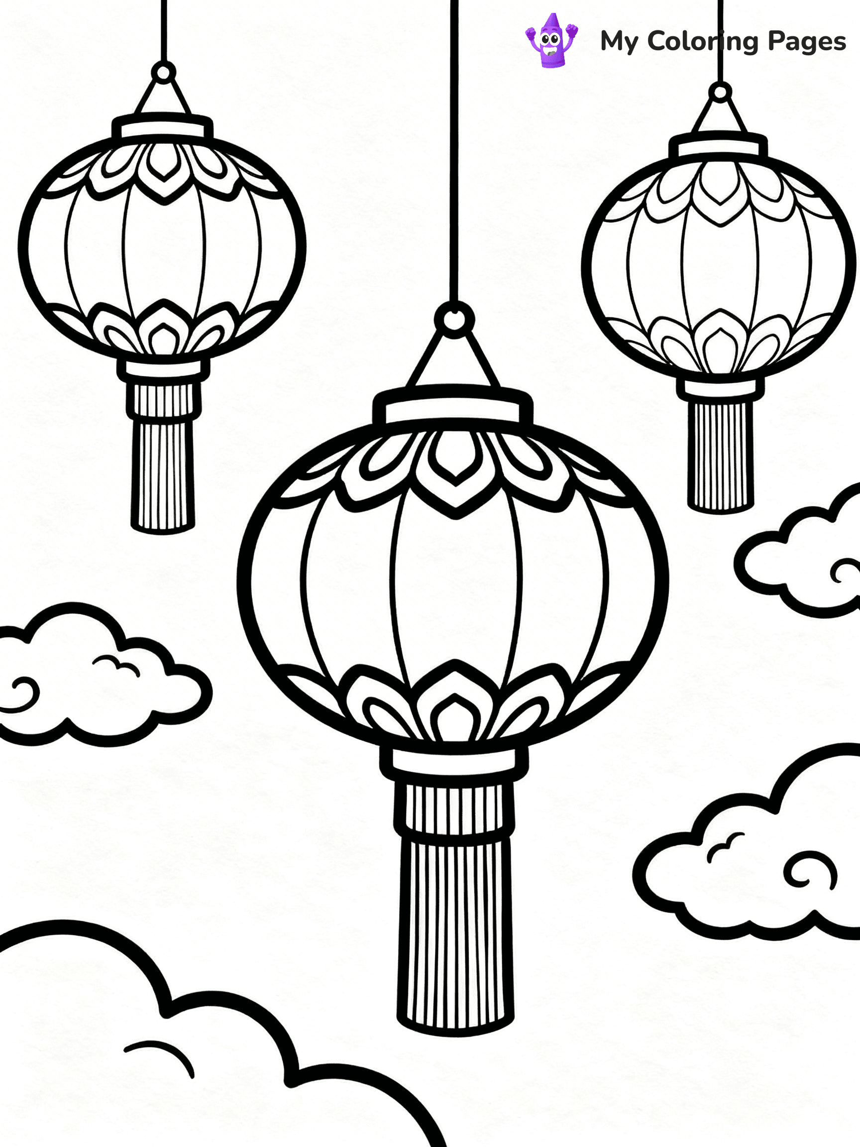 Chinese Coloring Pages - 45