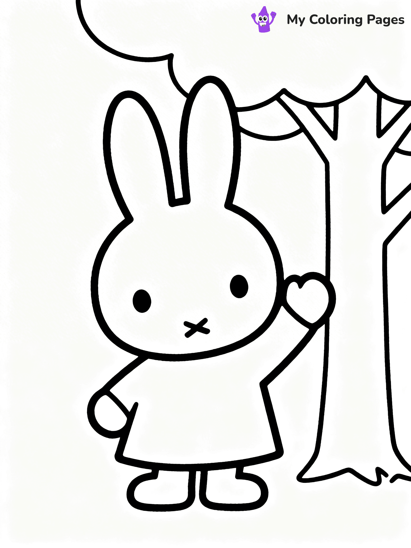 Miffy Coloring Pages - 9