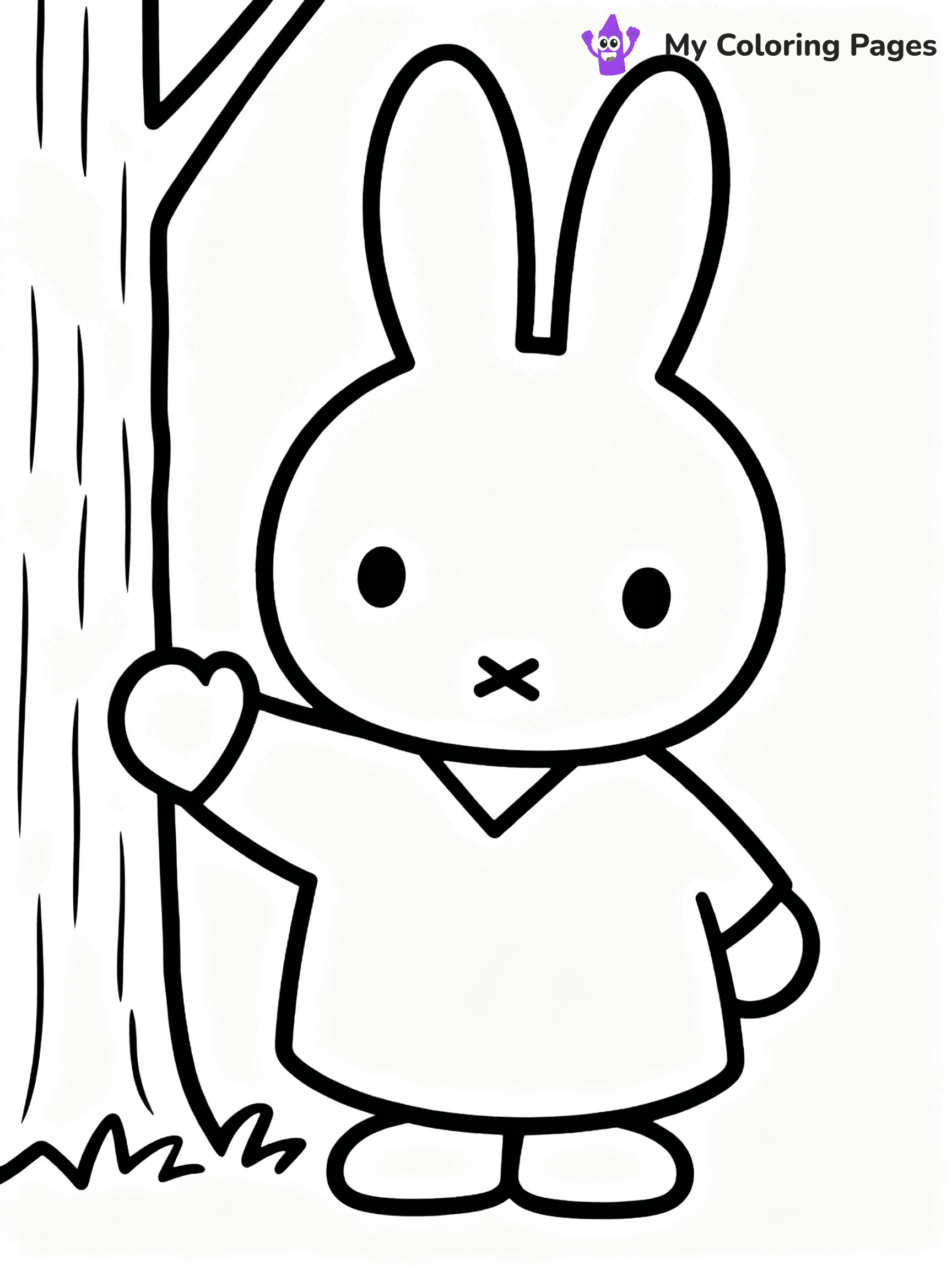 Miffy Coloring Pages - 7