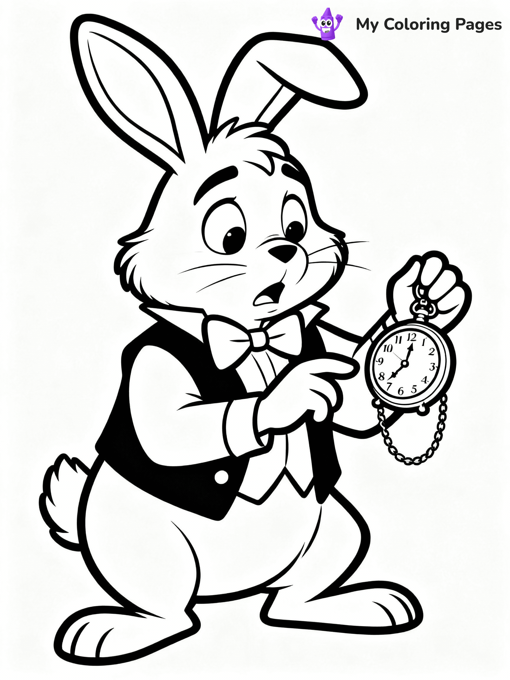 Alice In Wonderland Coloring Pages - 19