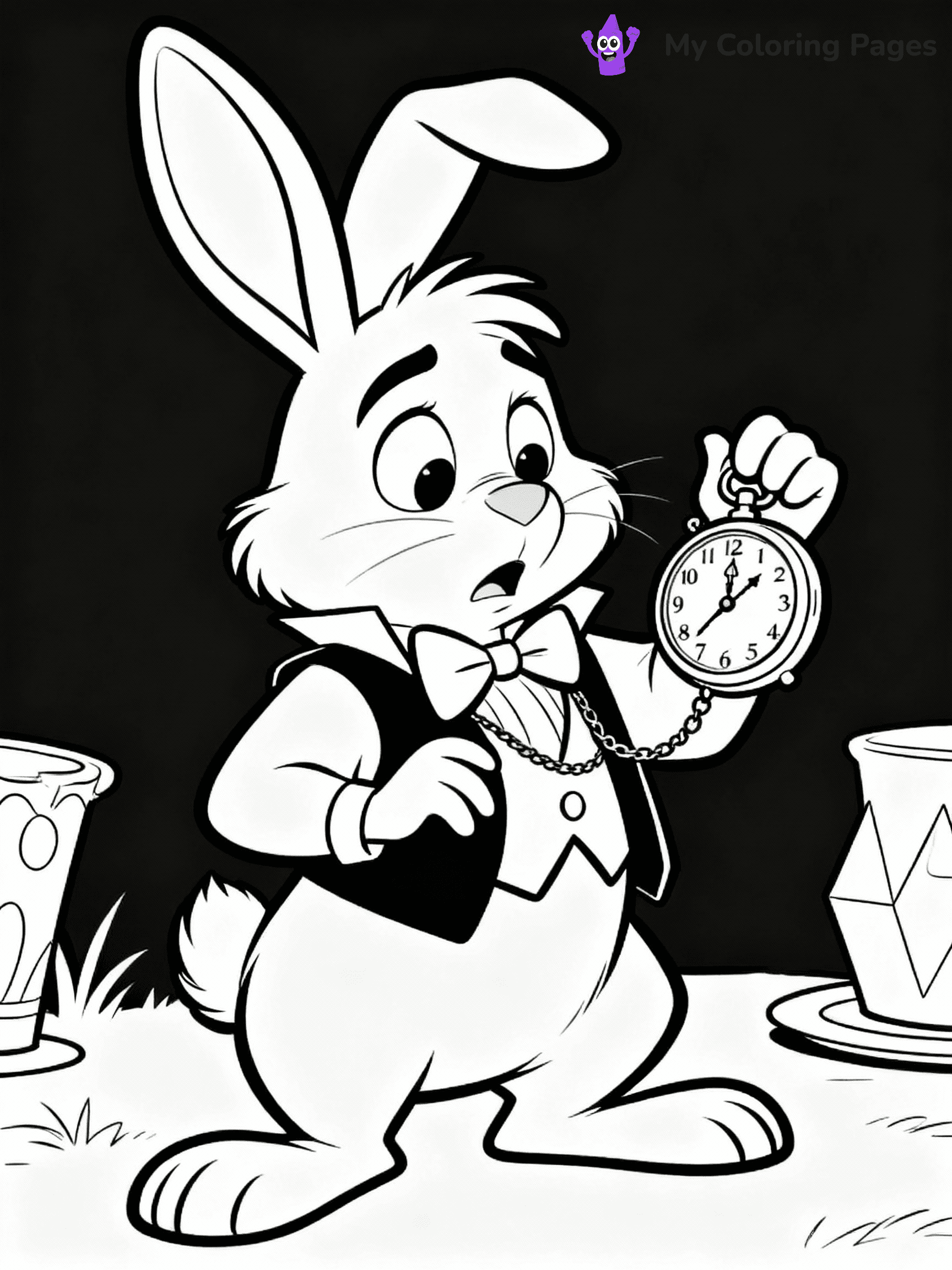 Alice In Wonderland Coloring Pages - 18